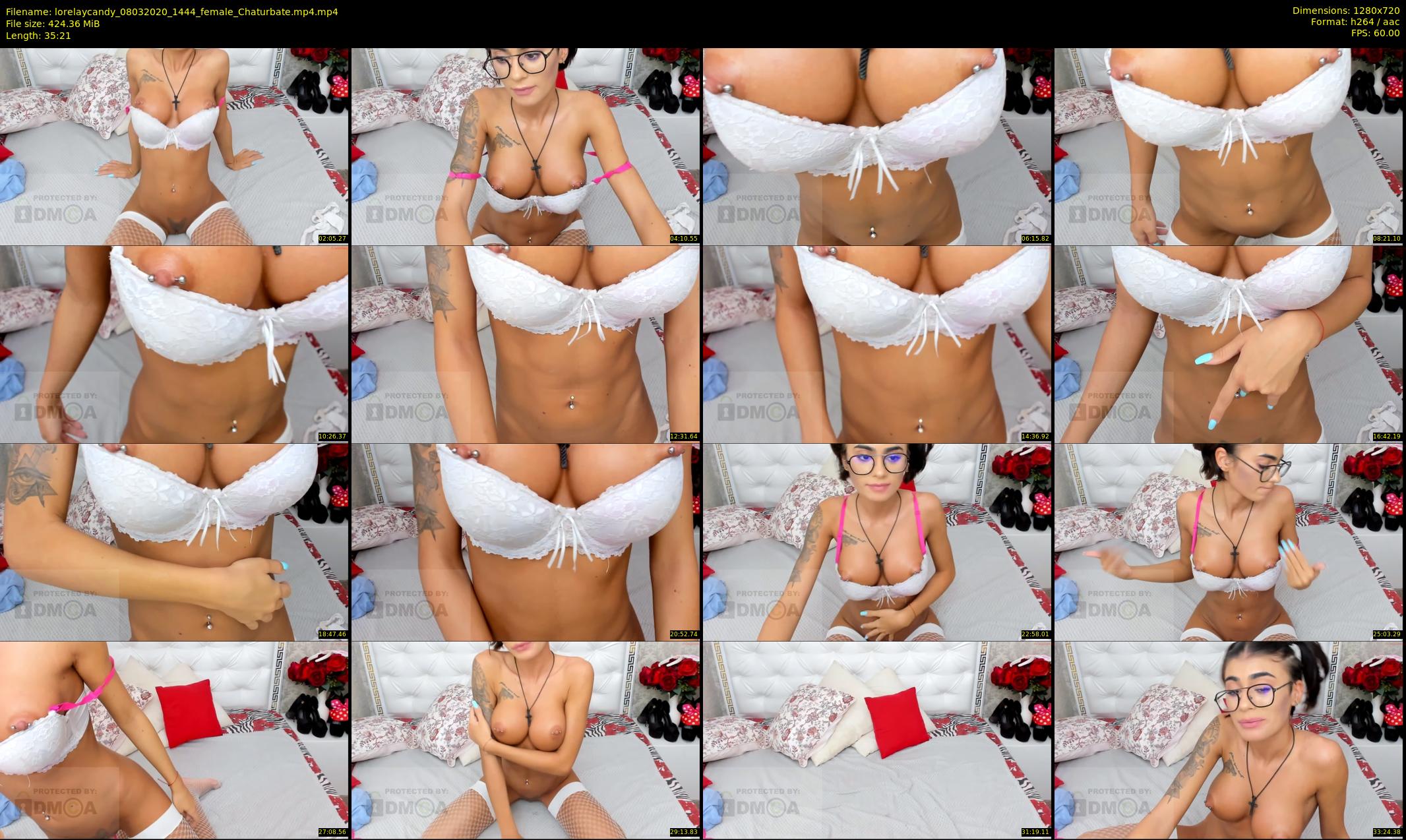 lorelaycandy — 36 minute Chaturbate female cam show recording, 720p, Mar 8, 2020