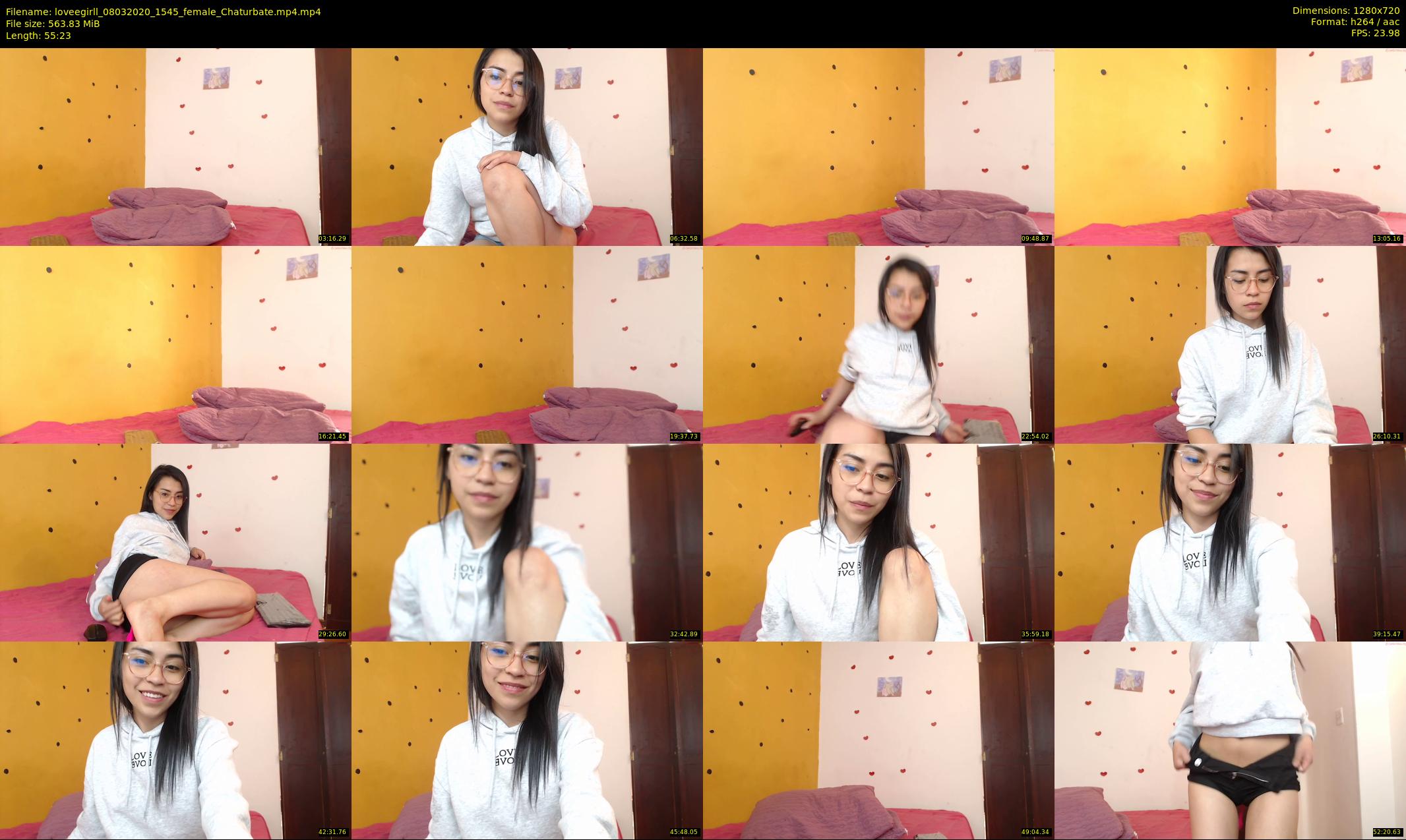 loveegirll — 56 minute Chaturbate female cam show recording, 720p, Mar 8, 2020