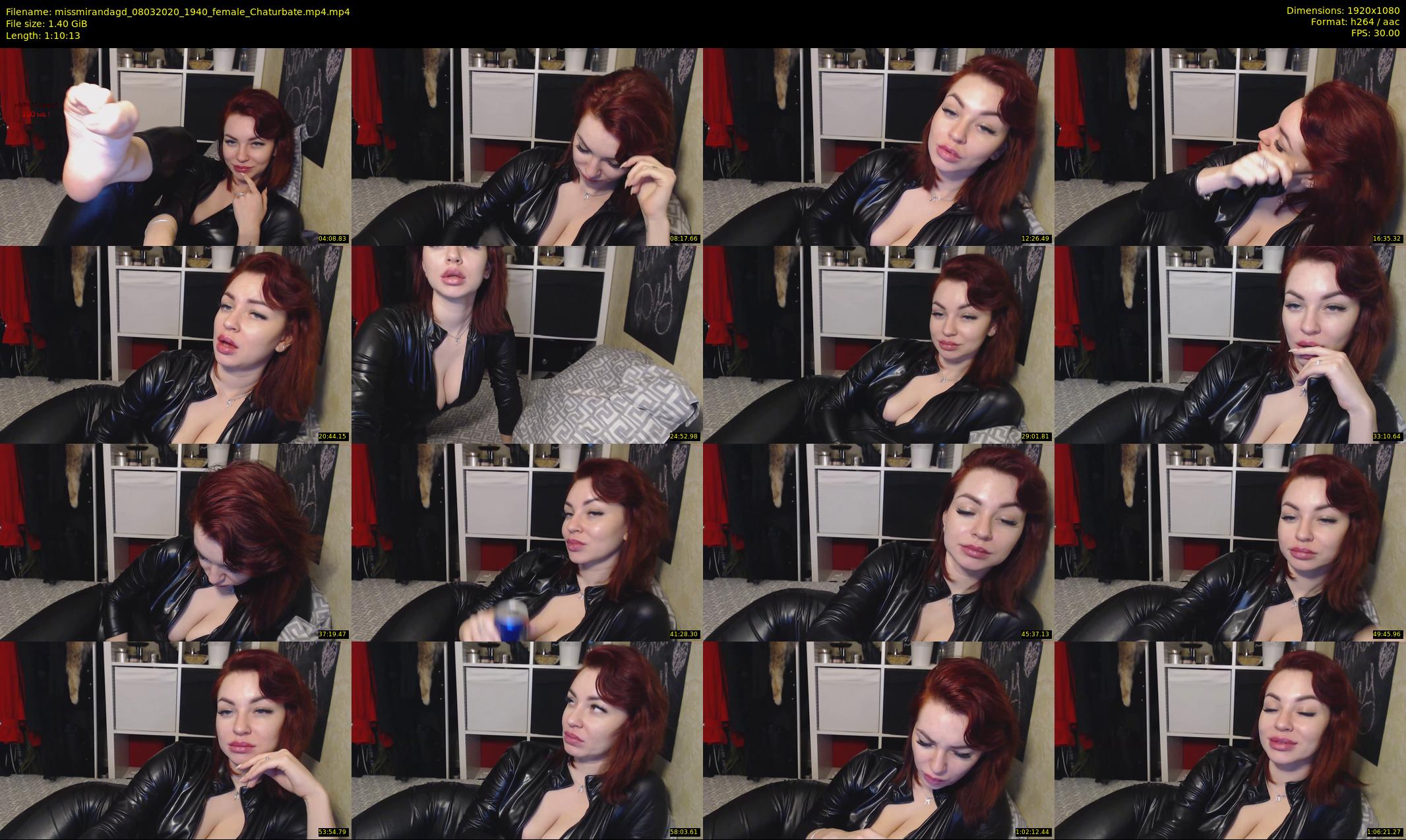 missmirandagd — 71 minute Chaturbate female cam show recording, 1080p, Mar 8, 2020