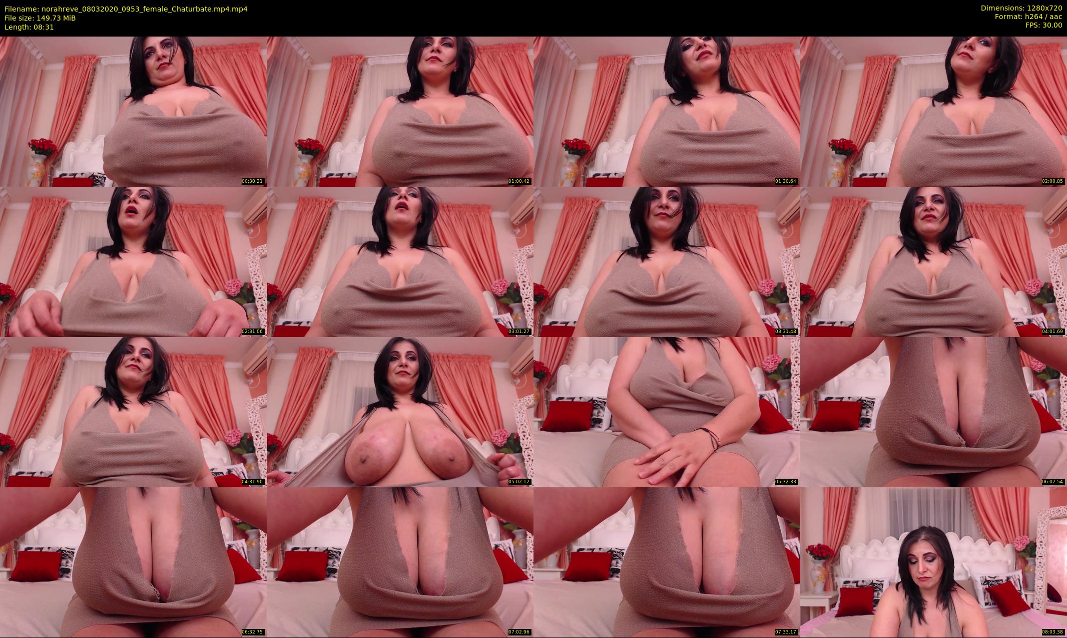 norahreve — 9 minute Chaturbate female cam show recording, 720p, Mar 8, 2020
