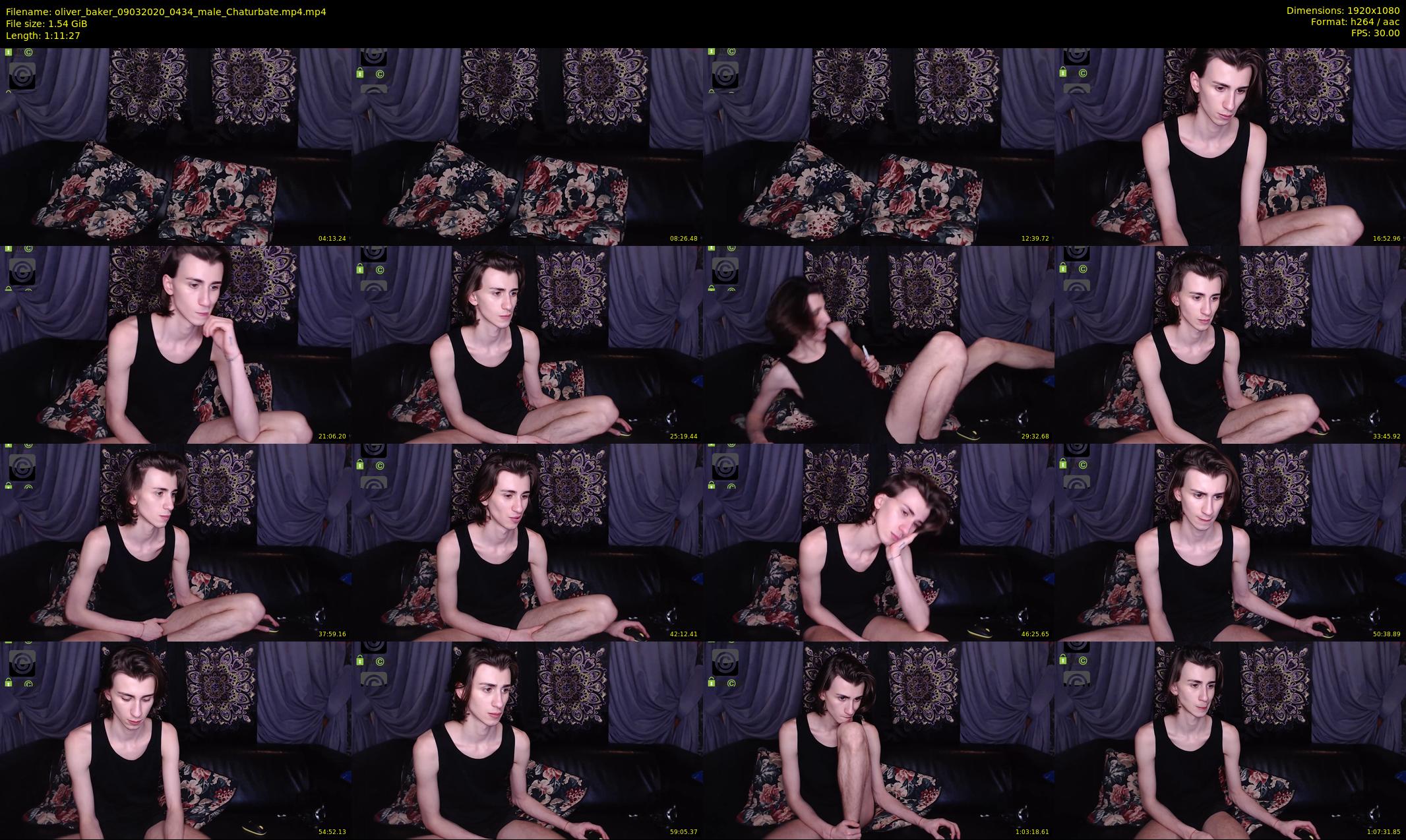 oliver_baker — 72 minute Chaturbate male cam show recording, 1080p, Mar 9, 2020