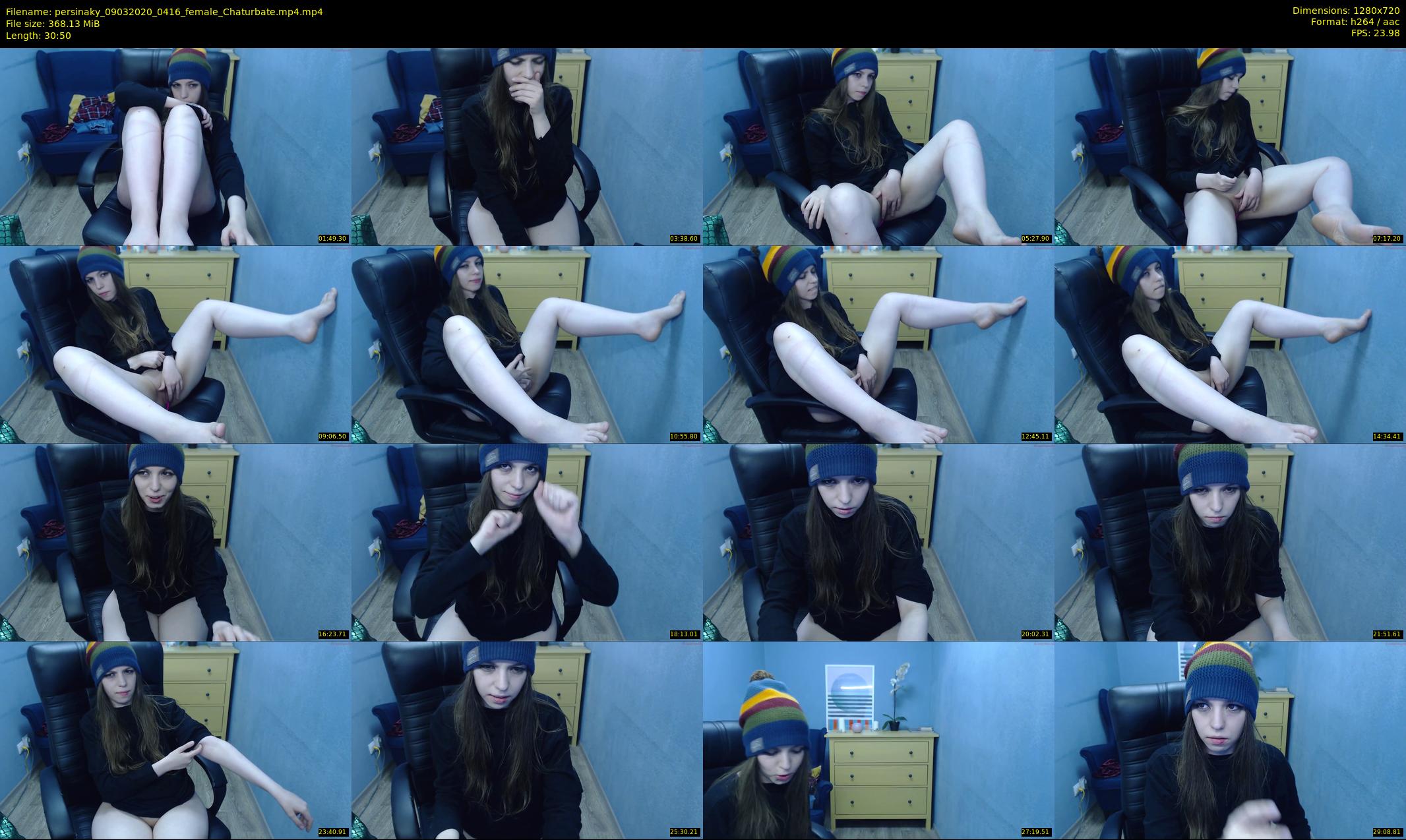 persinaky — 31 minute Chaturbate female cam show recording, 720p, Mar 9, 2020