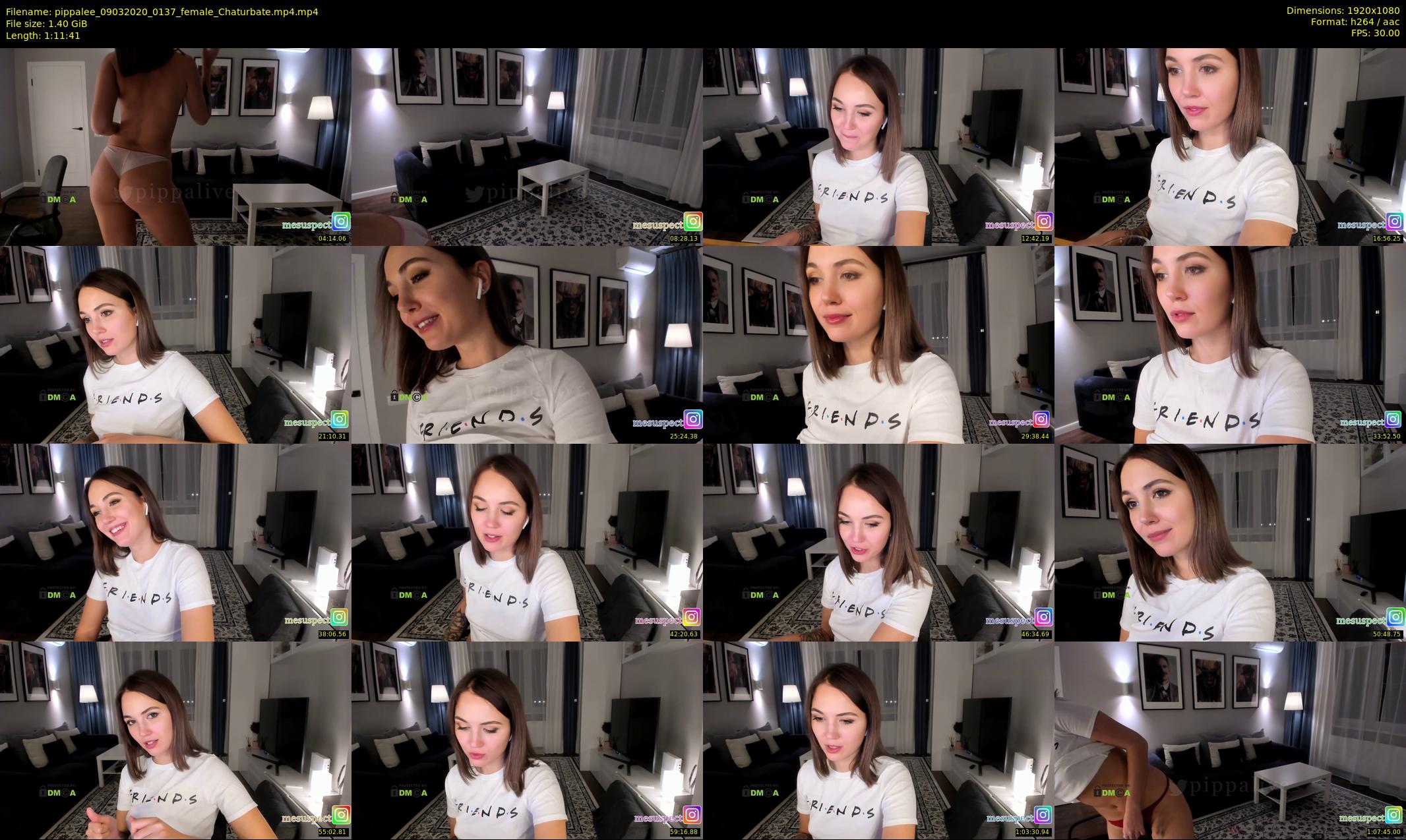 pippalee — 72 minute Chaturbate female cam show recording, 1080p, Mar 9, 2020