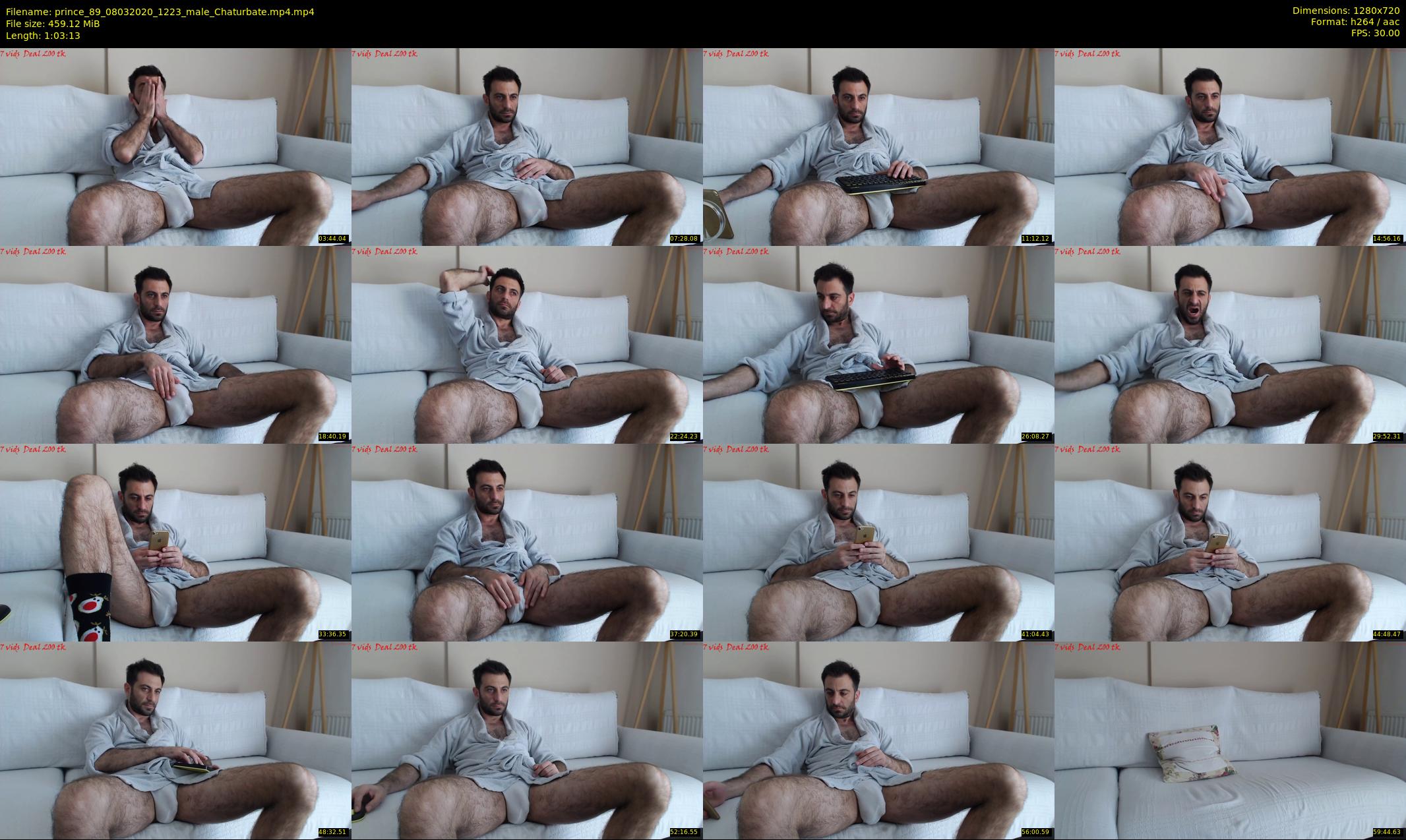 prince_89 — 64 minute Chaturbate male cam show recording, 720p, Mar 8, 2020