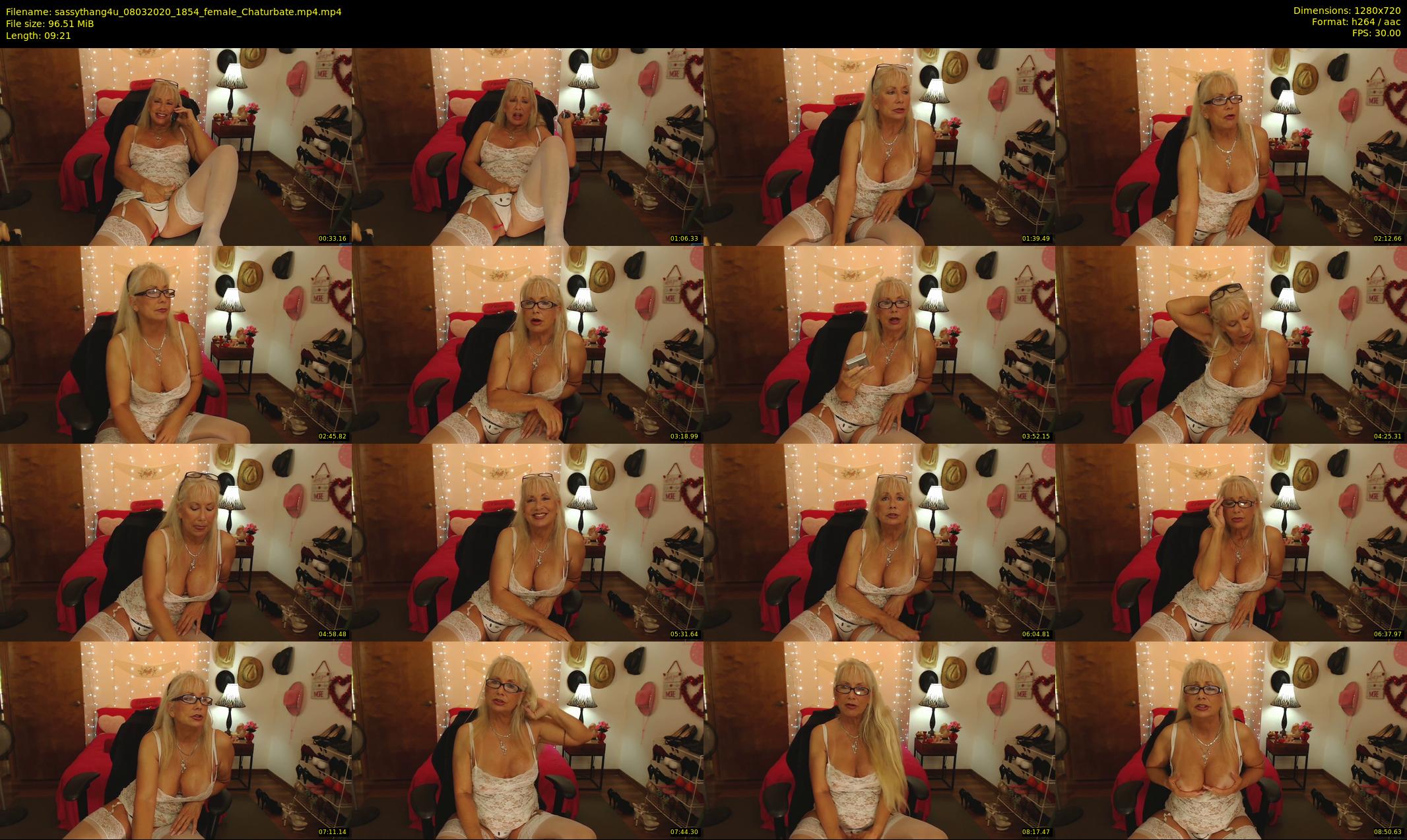 sassythang4u — 10 minute Chaturbate female cam show recording, 720p, Mar 8, 2020