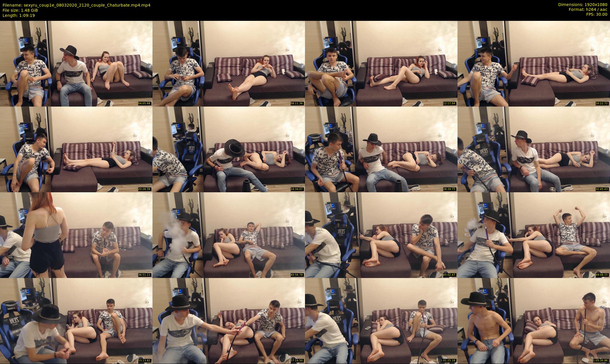 sexyru_coup1e — 70 minute Chaturbate couple cam show recording, 1080p, Mar 8, 2020
