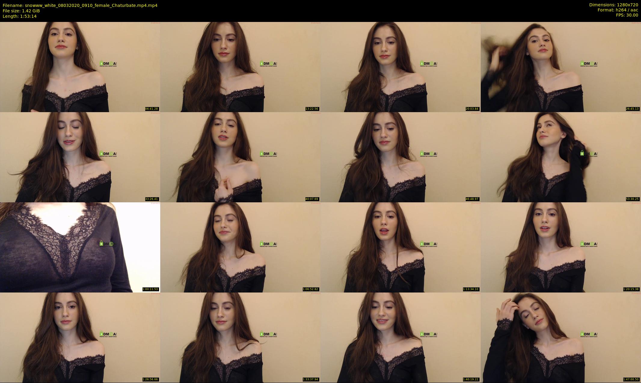 snowww_white — 114 minute Chaturbate female cam show recording, 720p, Mar 8, 2020