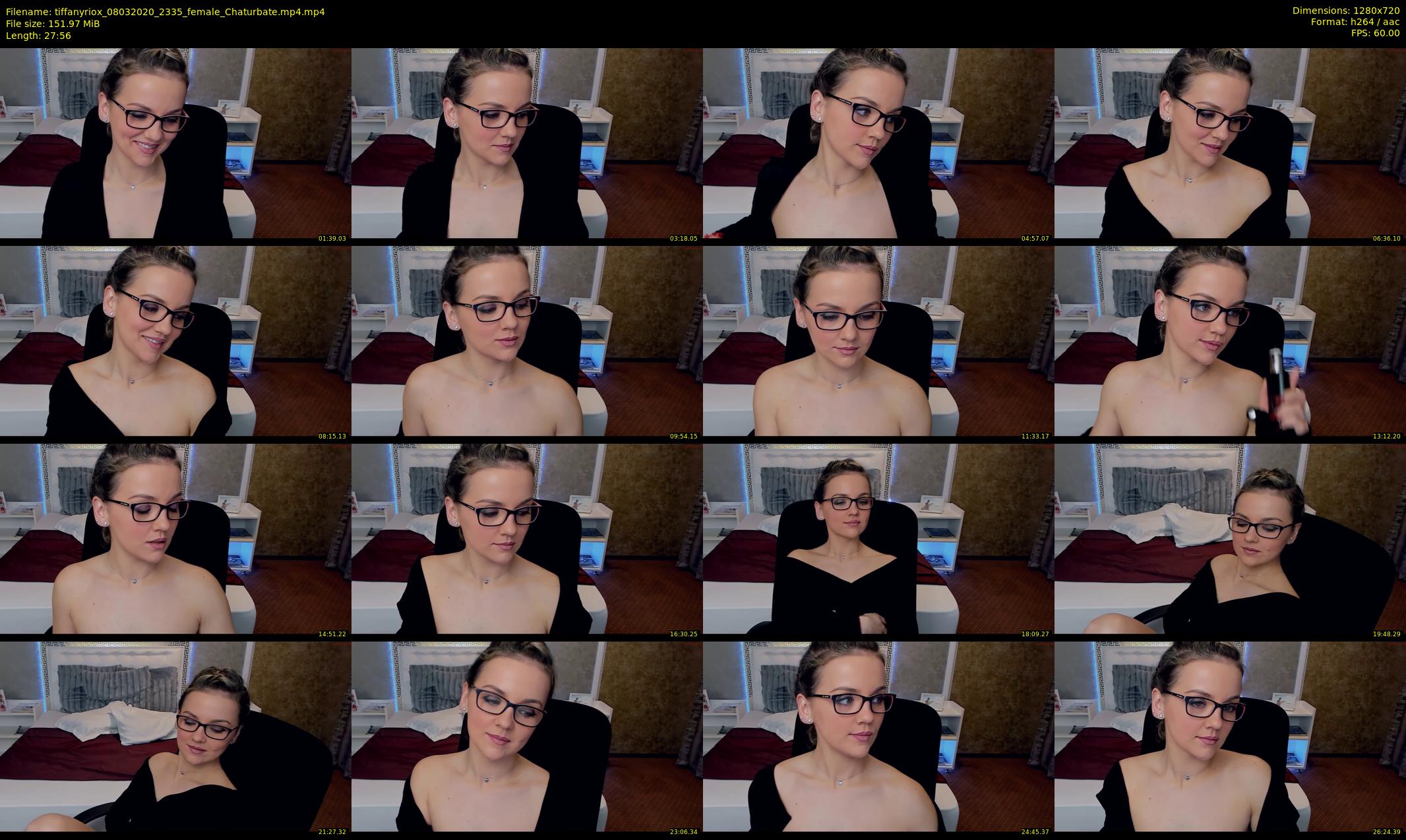 tiffanyriox — 28 minute Chaturbate female cam show recording, 720p, Mar 8, 2020