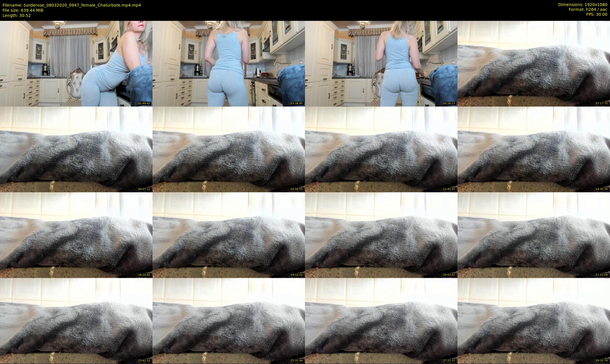 tunderose — 31 minute Chaturbate female cam show recording, 1080p, Mar 8, 2020