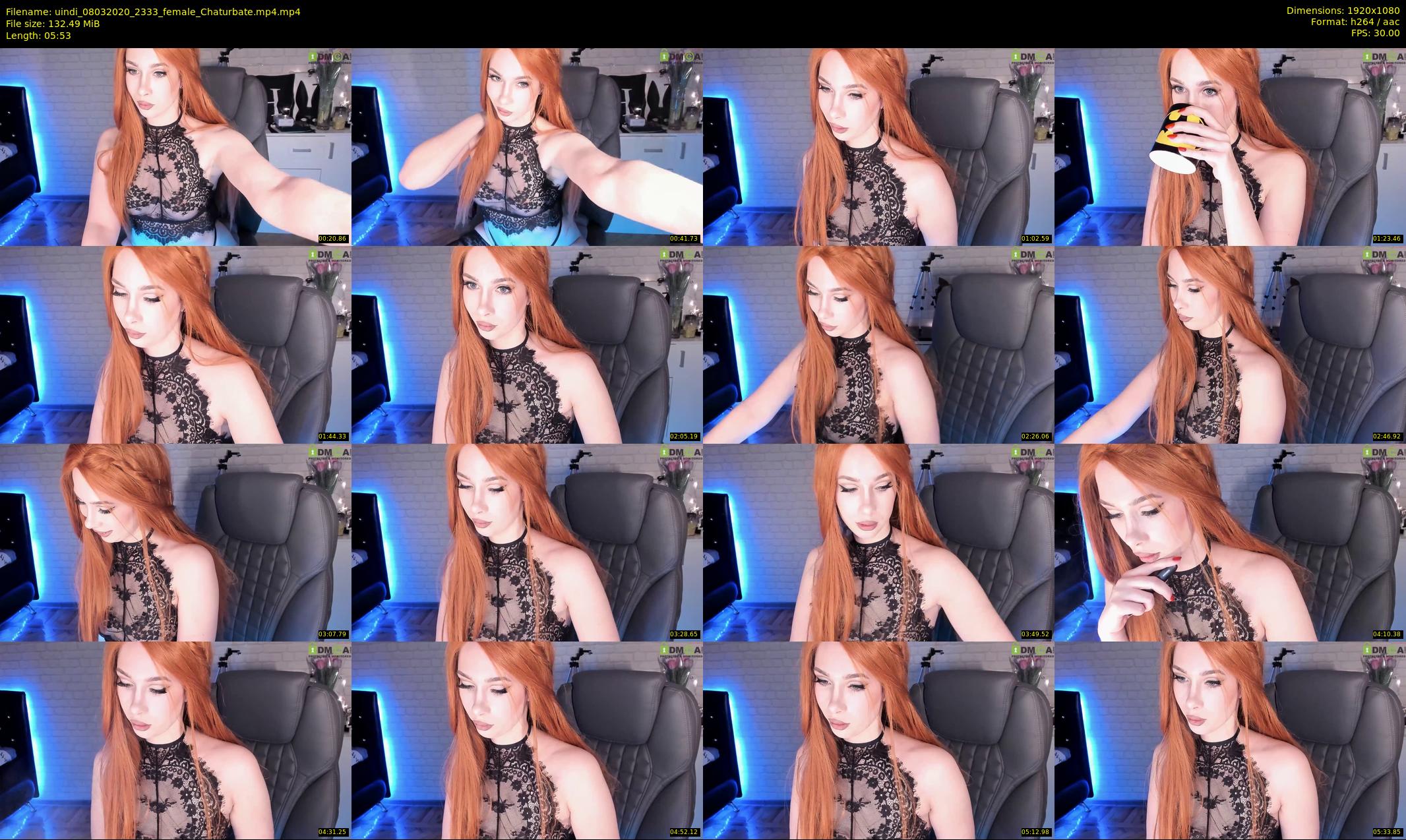 uindi — 6 minute Chaturbate female cam show recording, 1080p, Mar 8, 2020