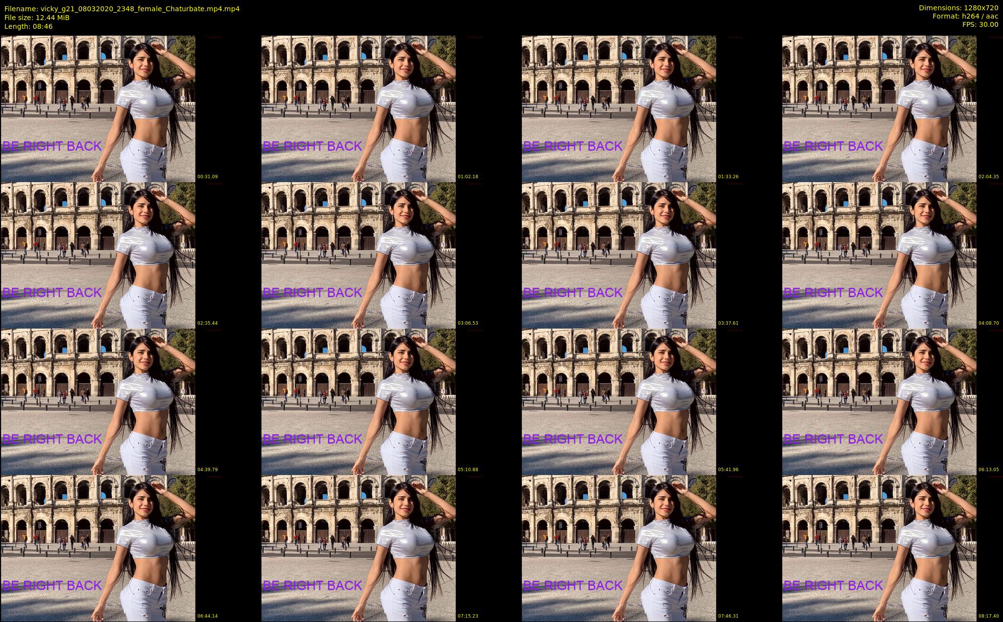 vicky_g21 — 9 minute Chaturbate female cam show recording, 720p, Mar 8, 2020