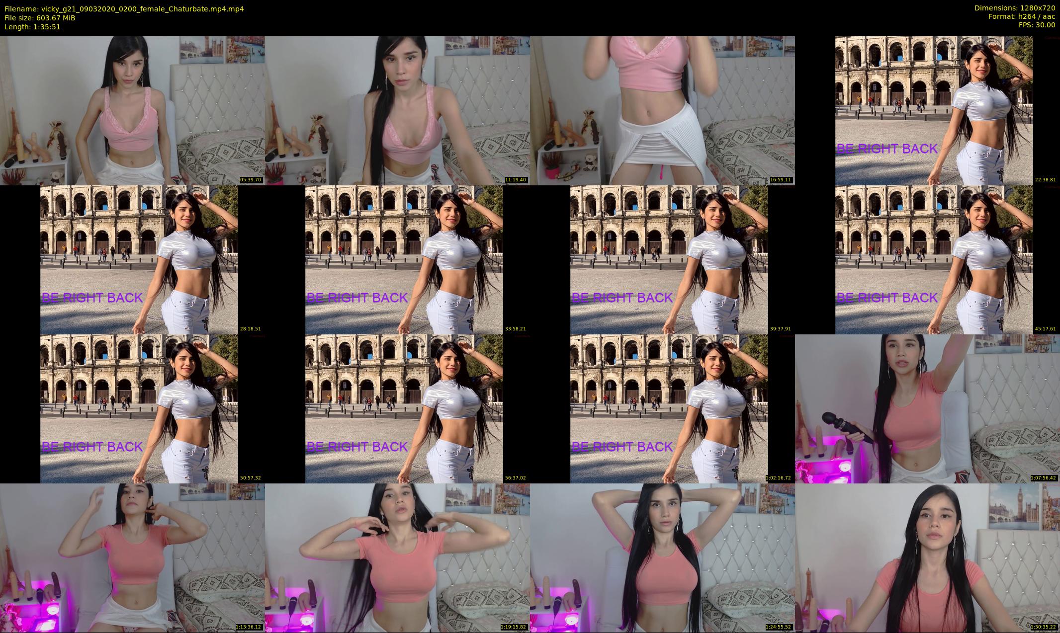 vicky_g21 — 96 minute Chaturbate female cam show recording, 720p, Mar 9, 2020