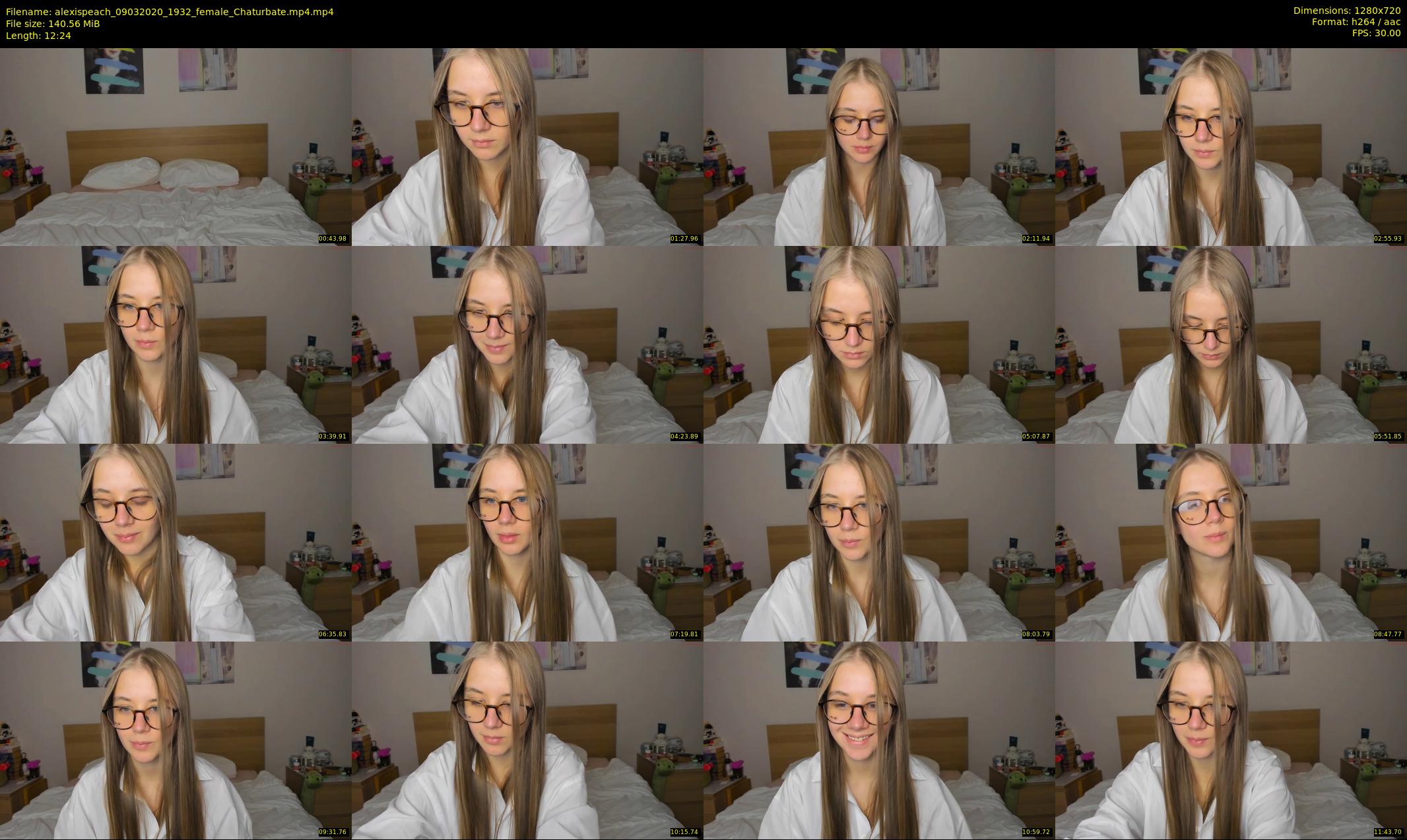 alexispeach — 13 minute Chaturbate female cam show recording, 720p, Mar 9, 2020