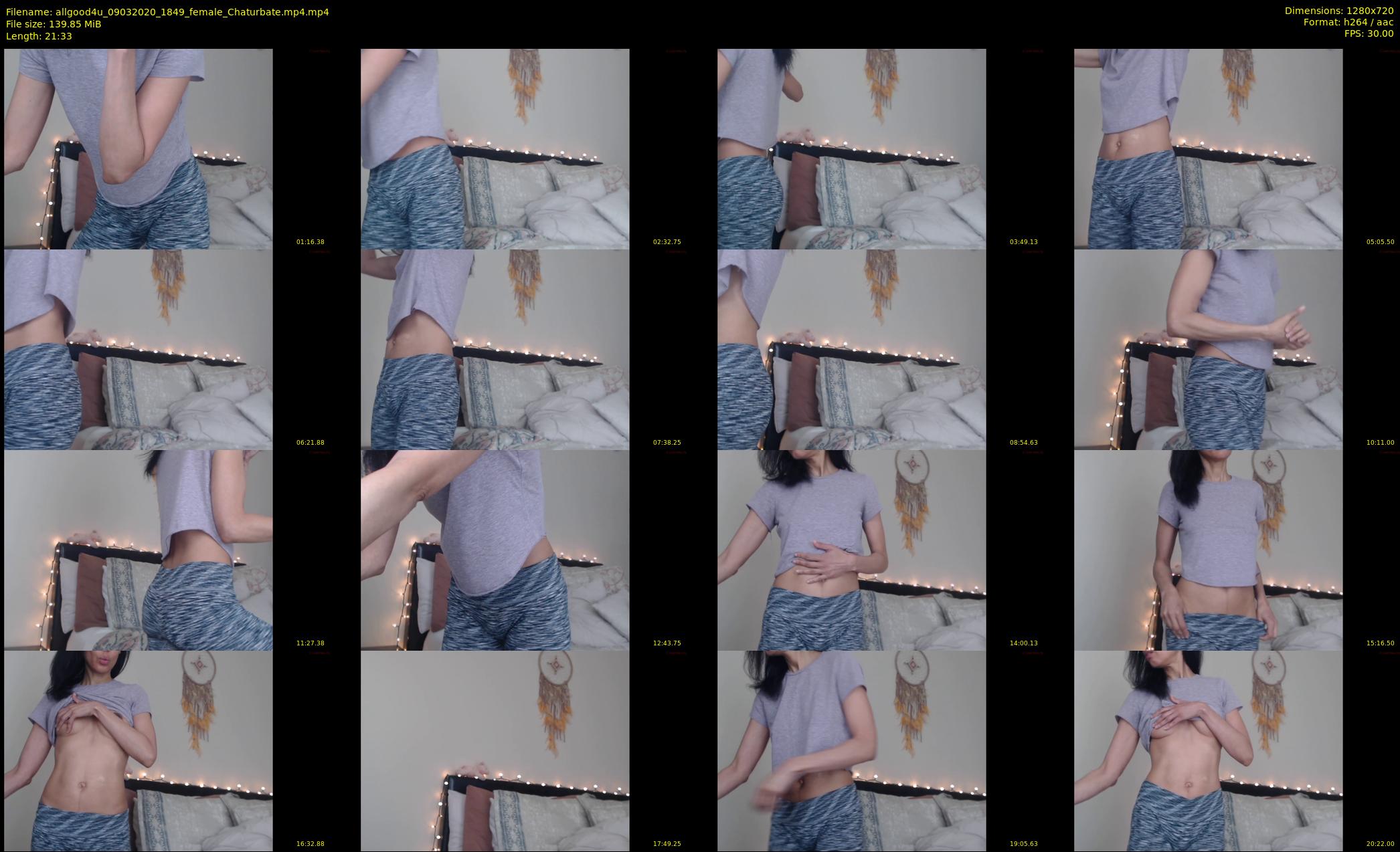 allgood4u — 22 minute Chaturbate couple cam show recording, 720p, Mar 9, 2020