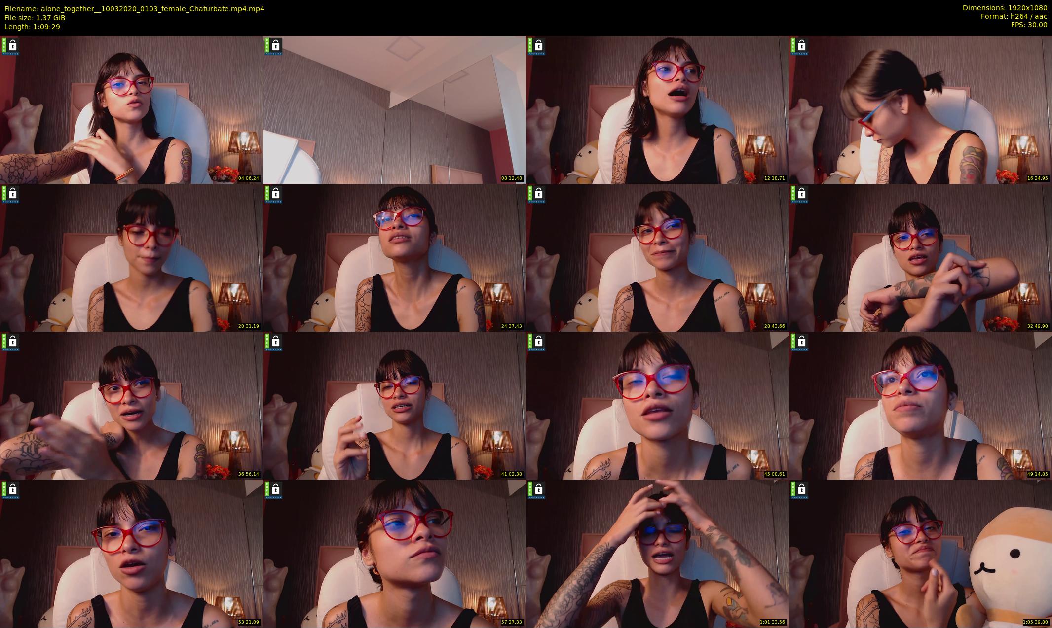 alone_together_ — 70 minute Chaturbate female cam show recording, 1080p, Mar 10, 2020
