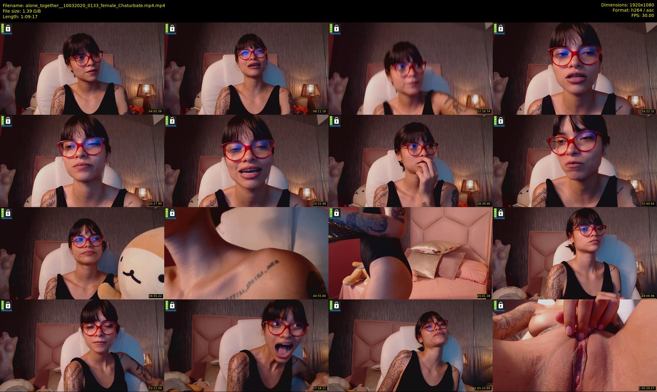alone_together_ — 70 minute Chaturbate female cam show recording, 1080p, Mar 10, 2020
