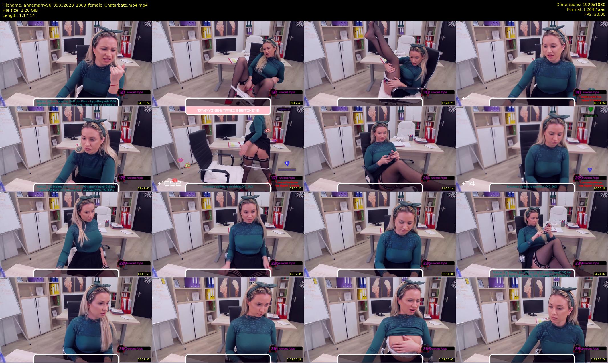 annemarry96 — 78 minute Chaturbate female cam show recording, 1080p, Mar 9, 2020