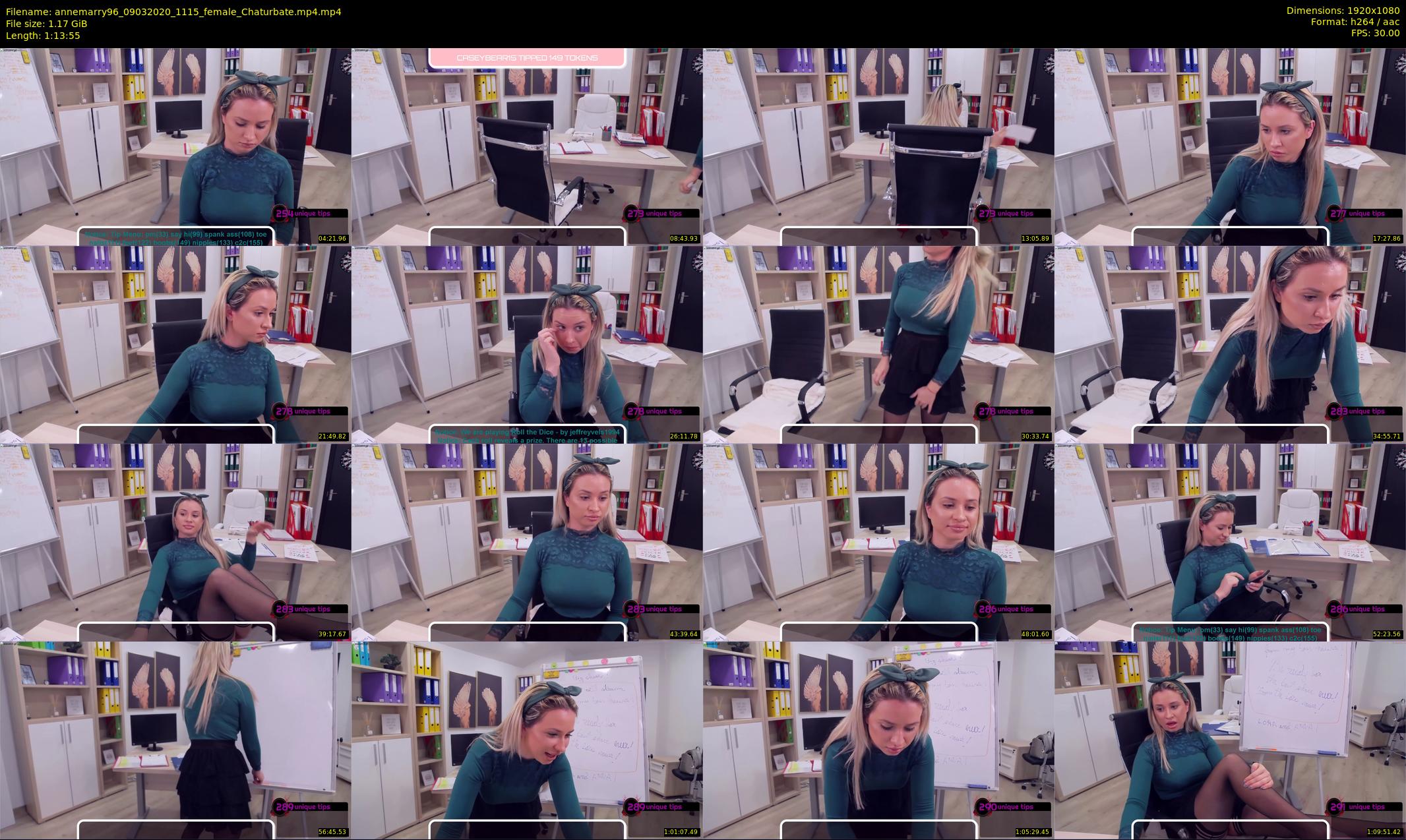 annemarry96 — 74 minute Chaturbate female cam show recording, 1080p, Mar 9, 2020