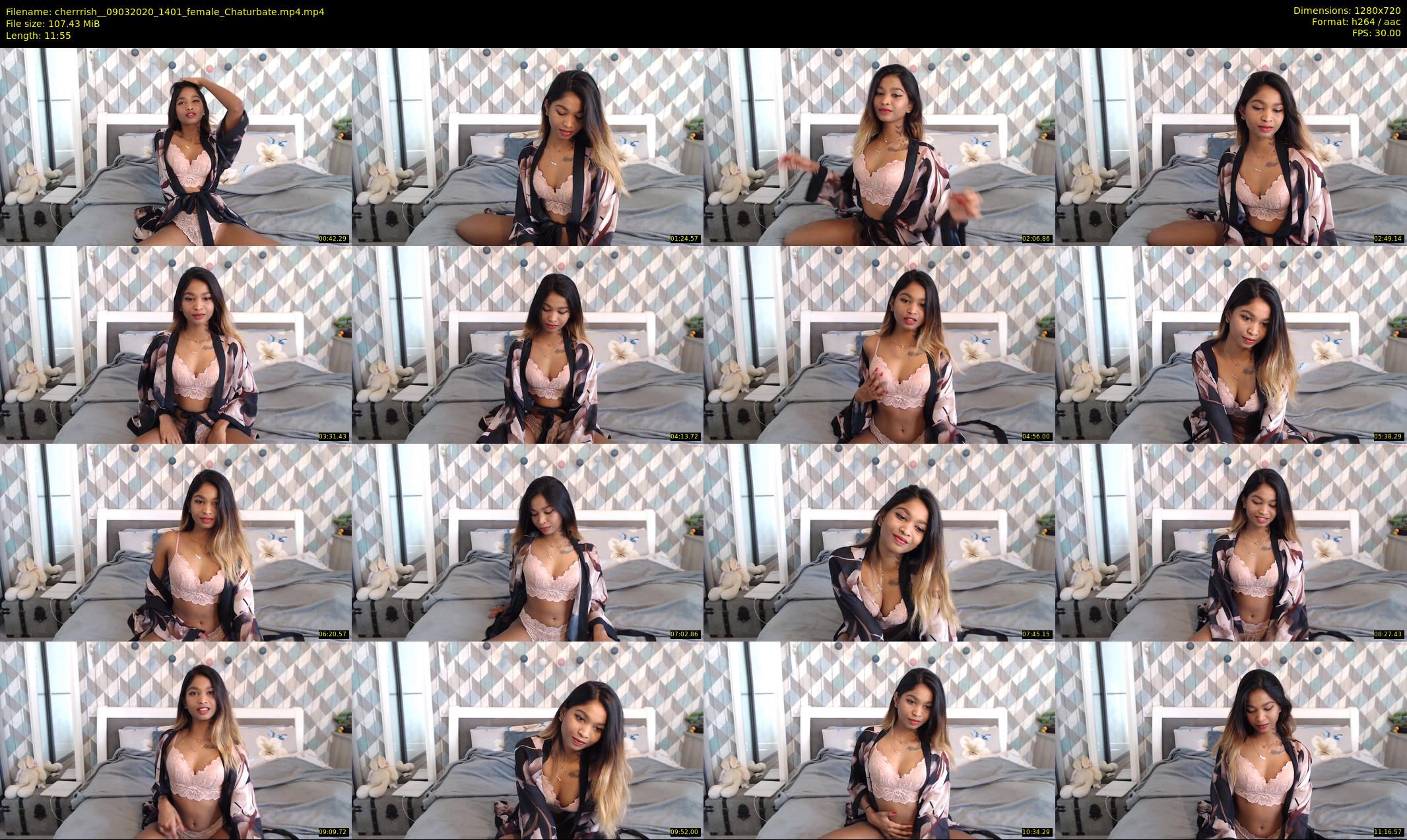 cherrrish_ — 12 minute Chaturbate female cam show recording, 720p, Mar 9, 2020