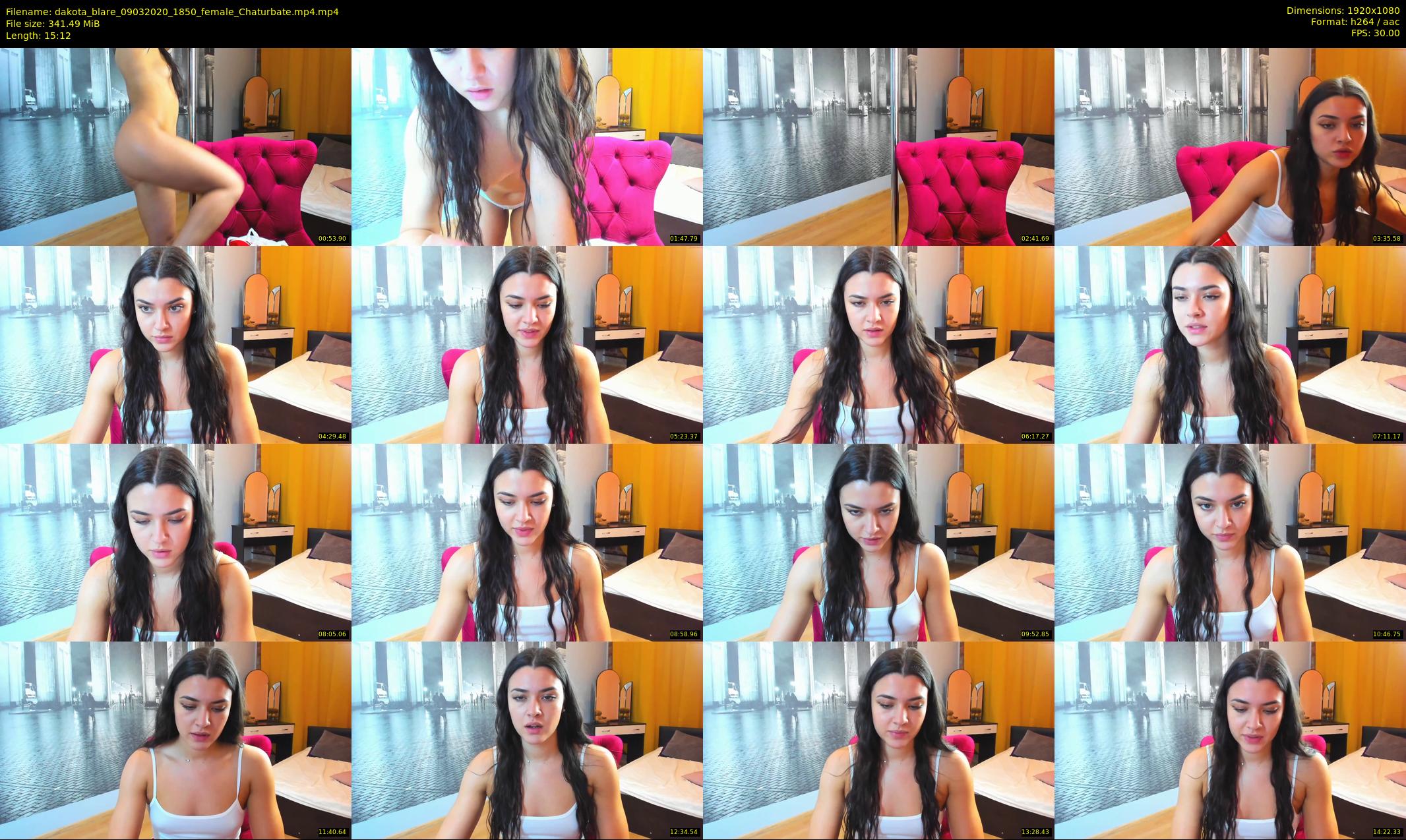 dakota_blare — 16 minute Chaturbate female cam show recording, 1080p, Mar 9, 2020