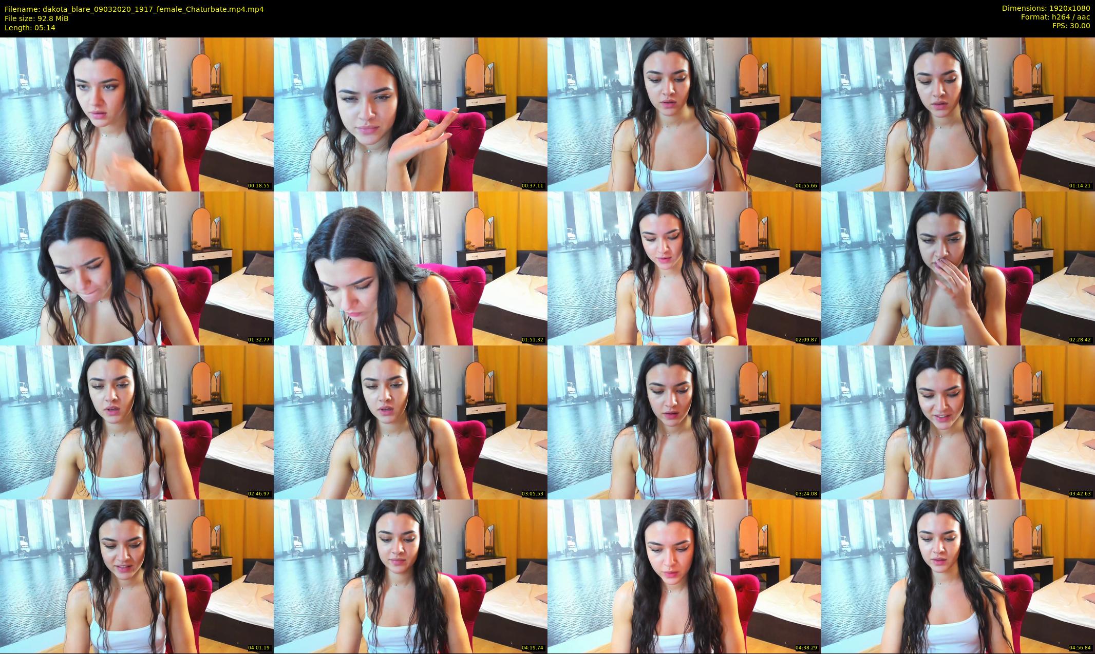 dakota_blare — 6 minute Chaturbate female cam show recording, 1080p, Mar 9, 2020