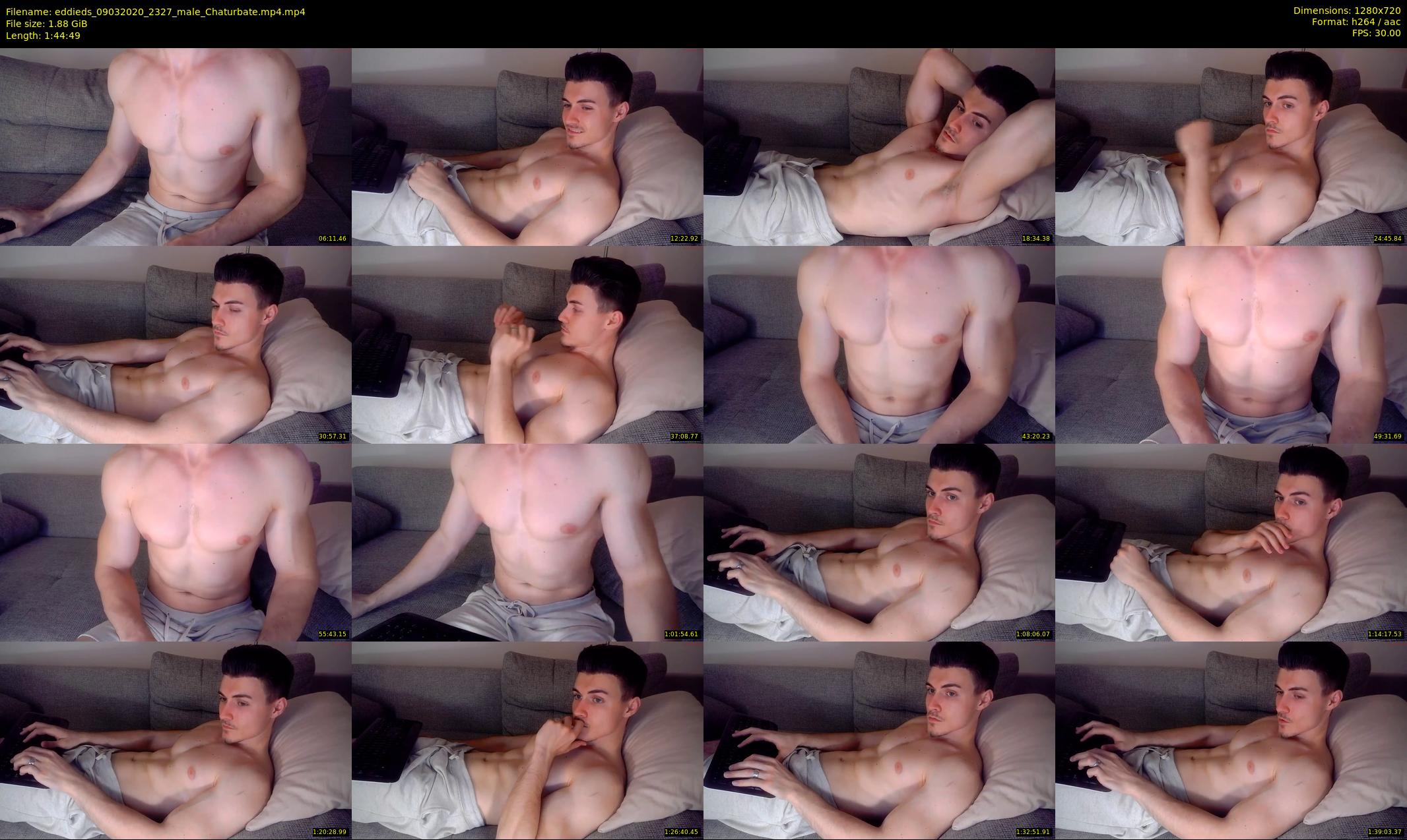 eddieds — 105 minute Chaturbate male cam show recording, 720p, Mar 9, 2020