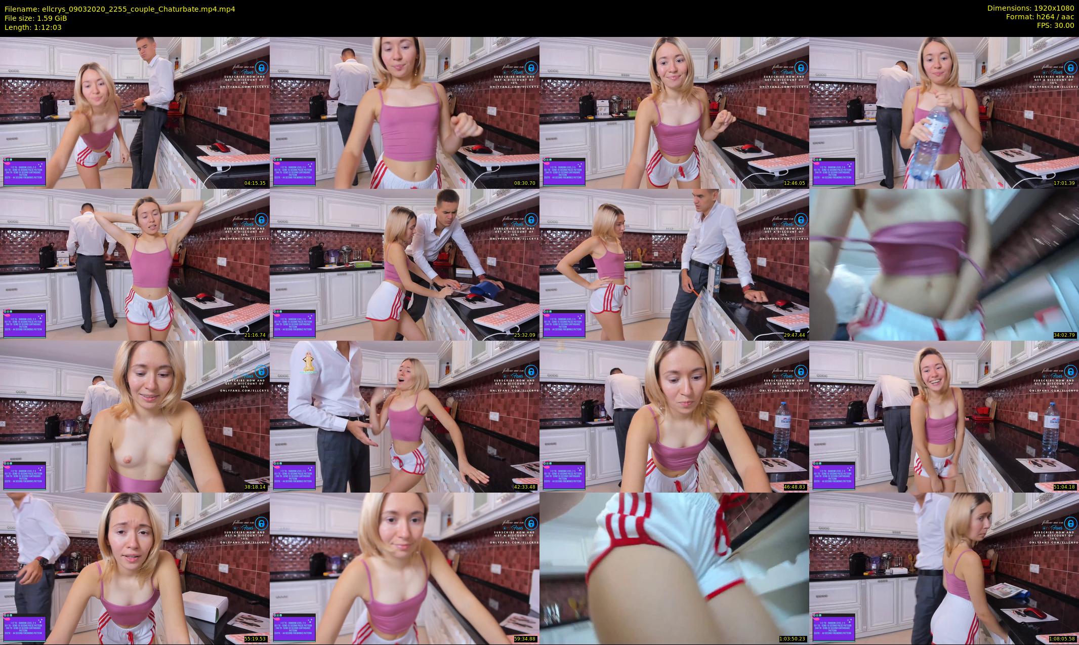 ellcrys — 73 minute Chaturbate couple cam show recording, 1080p, Mar 9, 2020