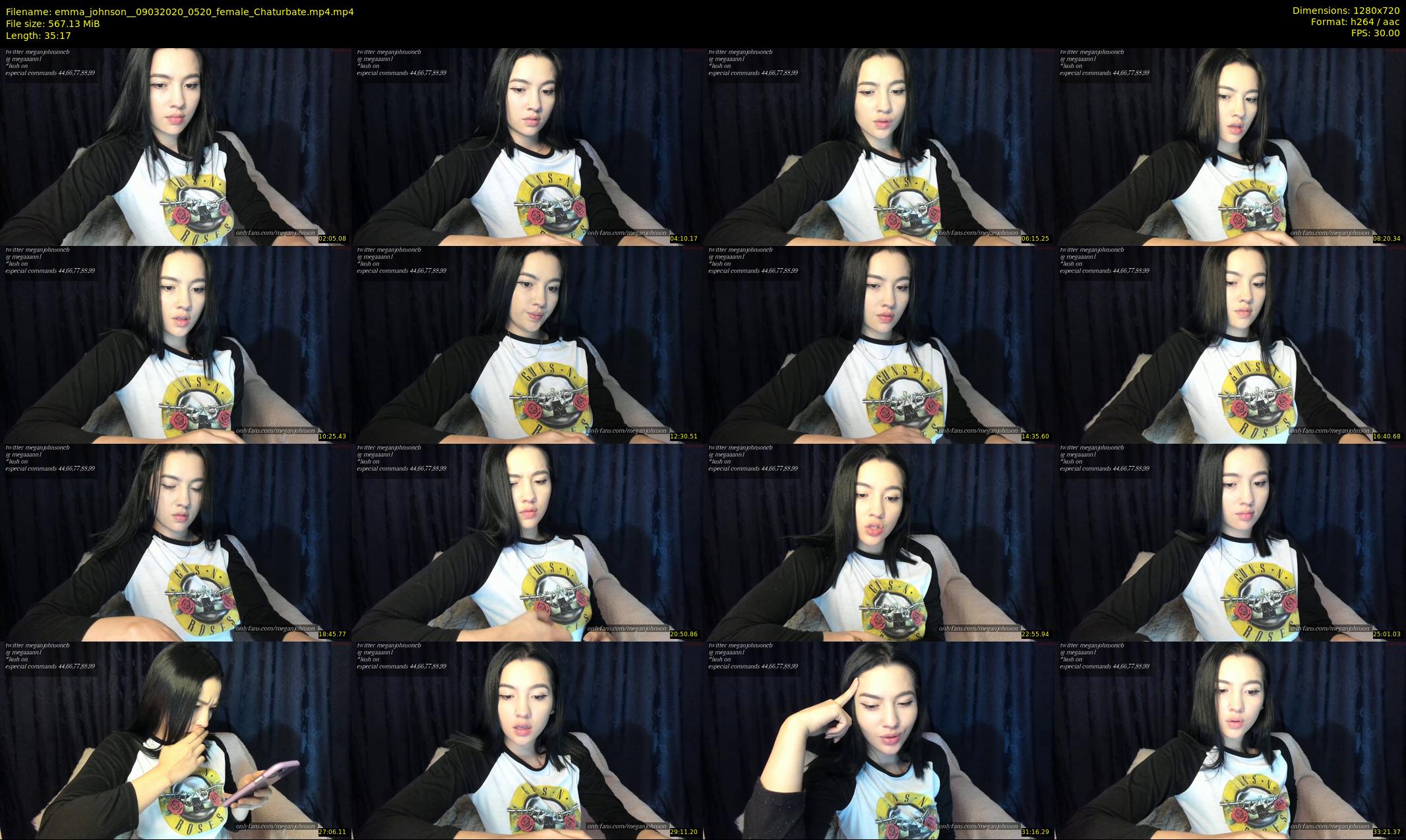 emma_johnson_ — 36 minute Chaturbate female cam show recording, 720p, Mar 9, 2020