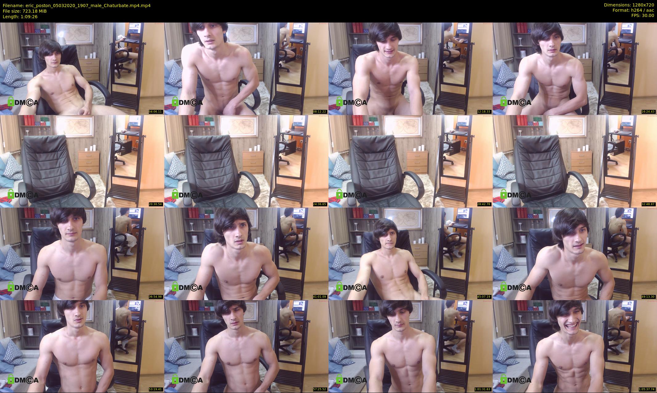eric_poston — 70 minute Chaturbate male cam show recording, 720p, Mar 5, 2020