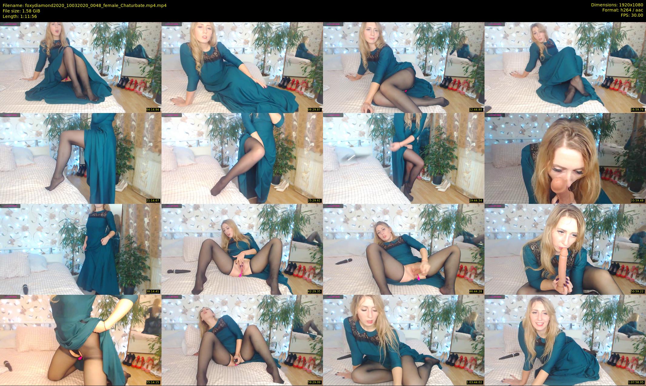 foxydiamond2020 — 72 minute Chaturbate female cam show recording, 1080p, Mar 10, 2020