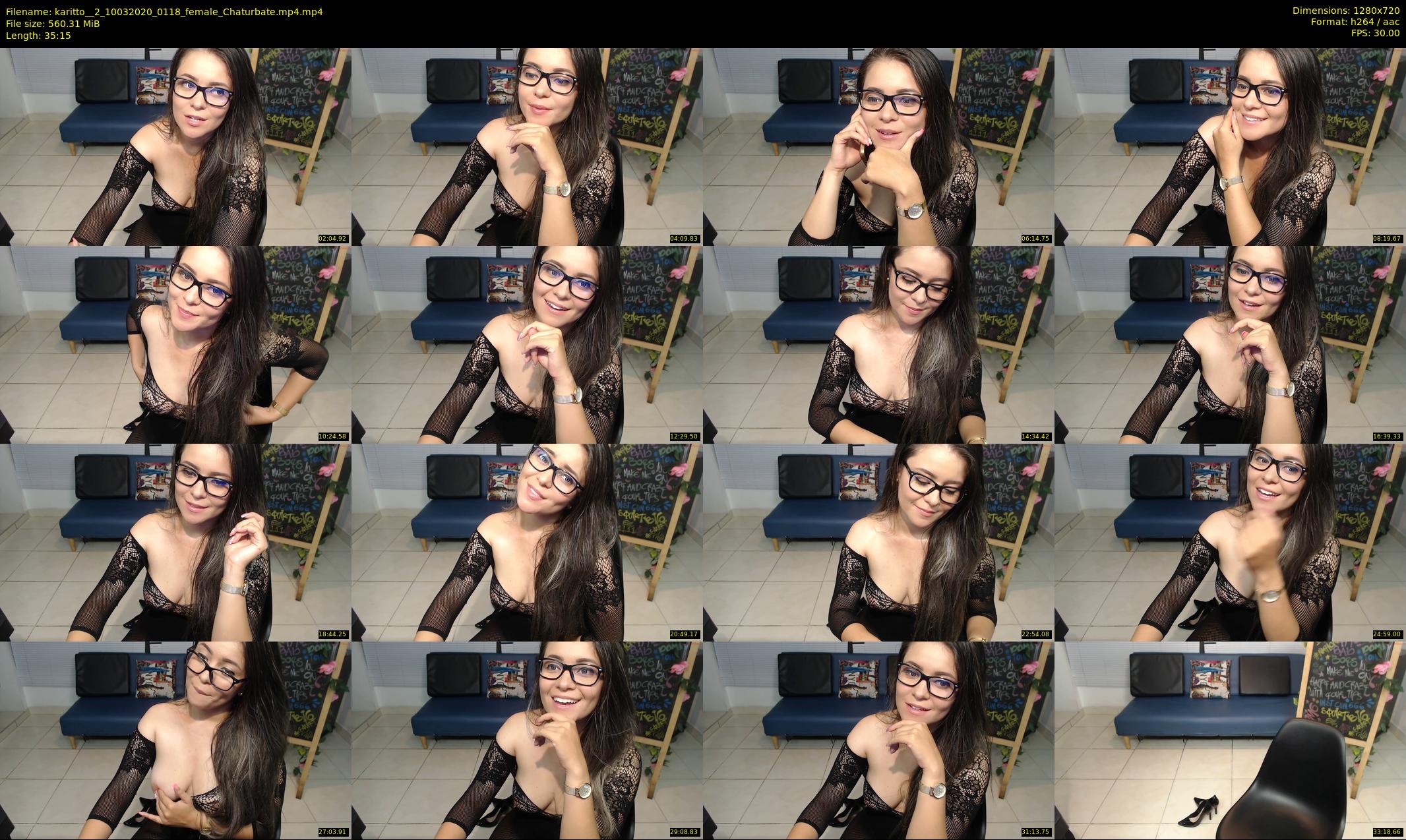 karitto__2 — 36 minute Chaturbate female cam show recording, 720p, Mar 10, 2020