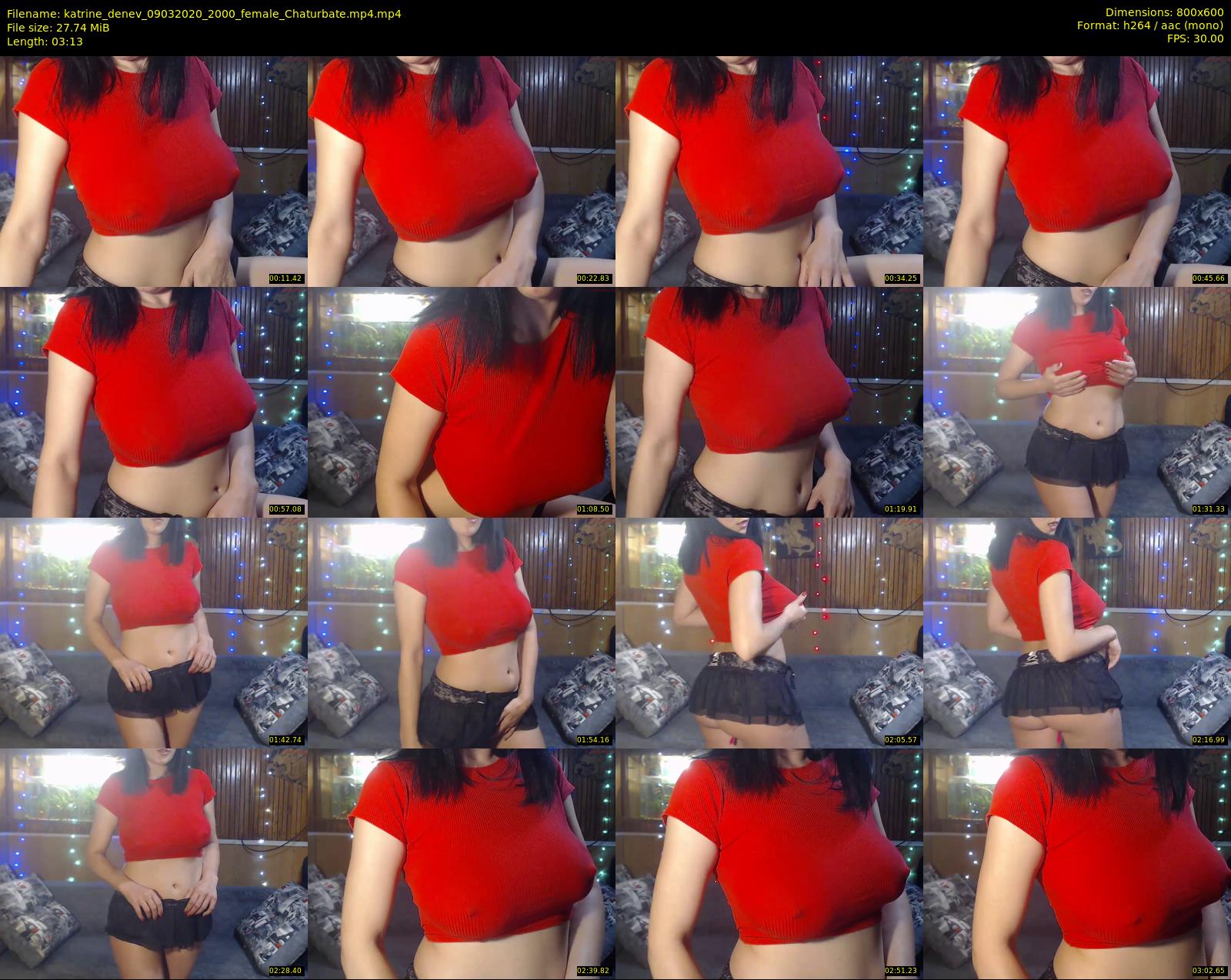 katrine_denev — 4 minute Chaturbate female cam show recording, 480p, Mar 9, 2020