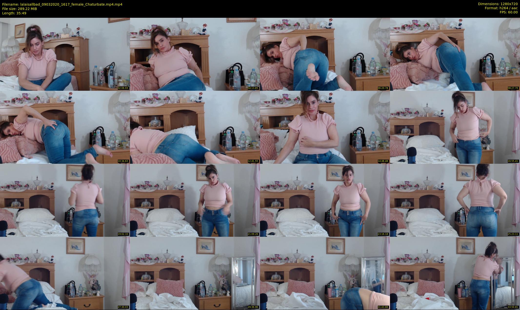 lalaisallbad — 36 minute Chaturbate female cam show recording, 720p, Mar 9, 2020