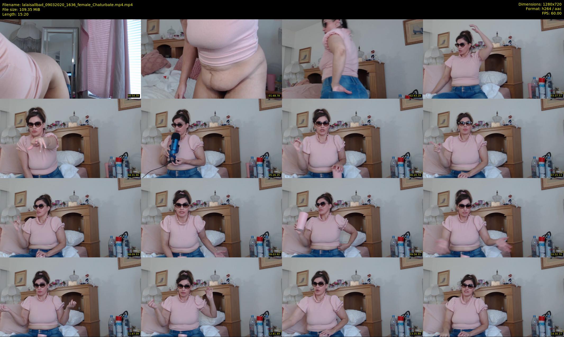 lalaisallbad — 16 minute Chaturbate female cam show recording, 720p, Mar 9, 2020