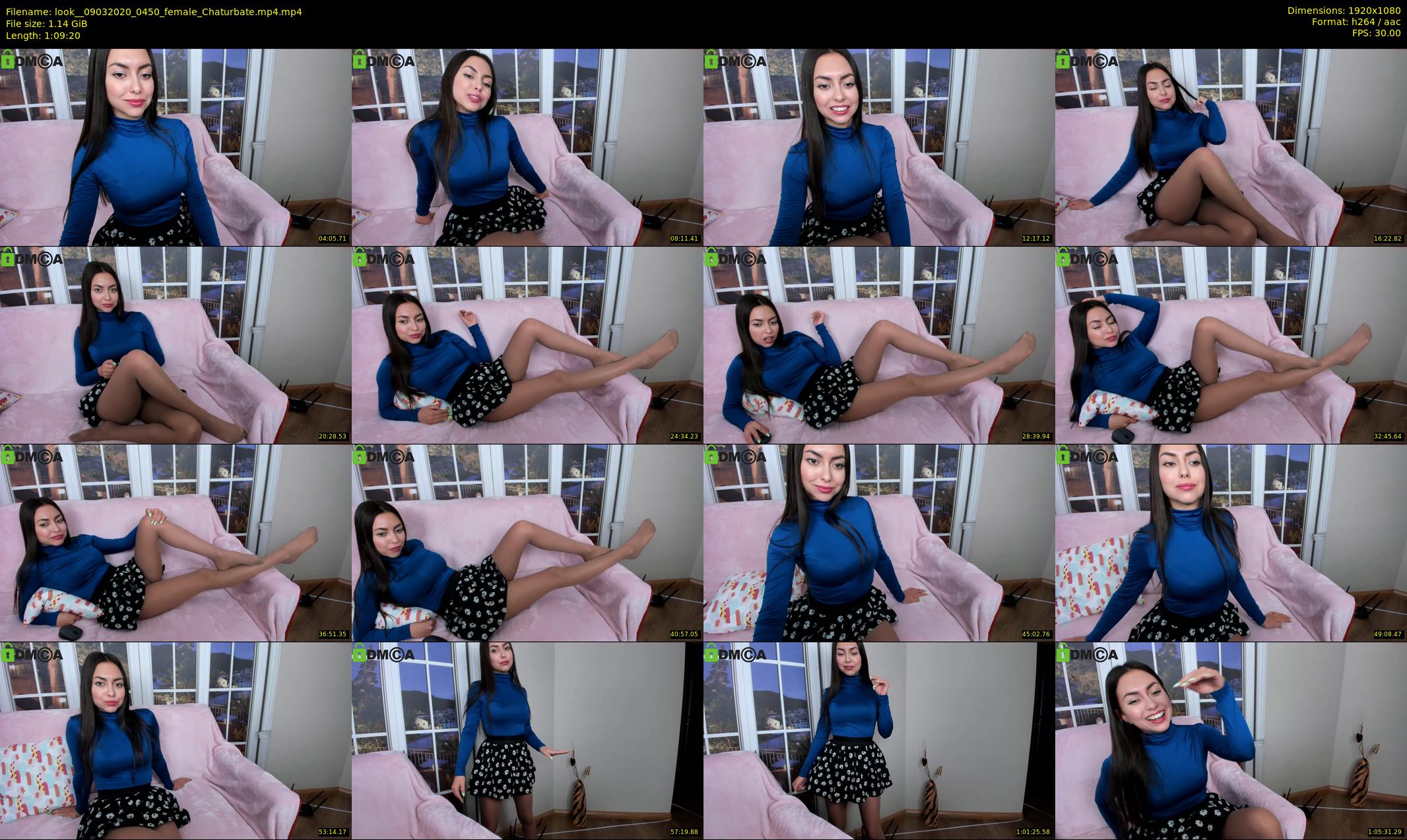 look_ — 70 minute Chaturbate female cam show recording, 1080p, Mar 9, 2020