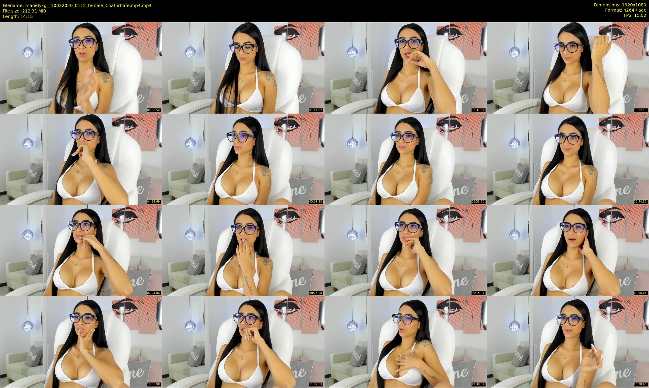 manelykg_ — 15 minute Chaturbate female cam show recording, 1080p, Mar 10, 2020