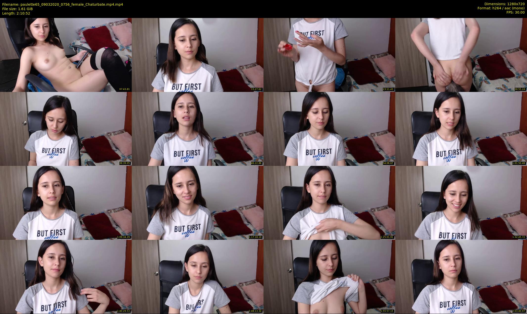paulette65 — 131 minute Chaturbate female cam show recording, 720p, Mar 9, 2020