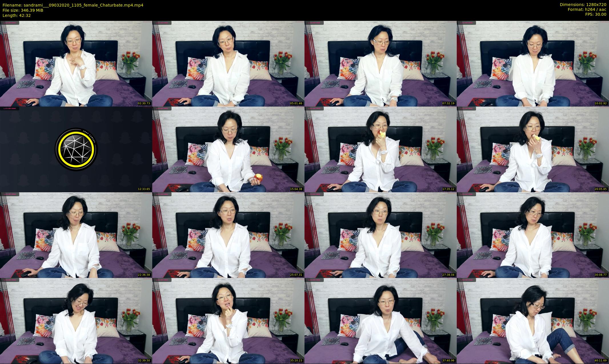 sandrami__ — 43 minute Chaturbate female cam show recording, 720p, Mar 9, 2020