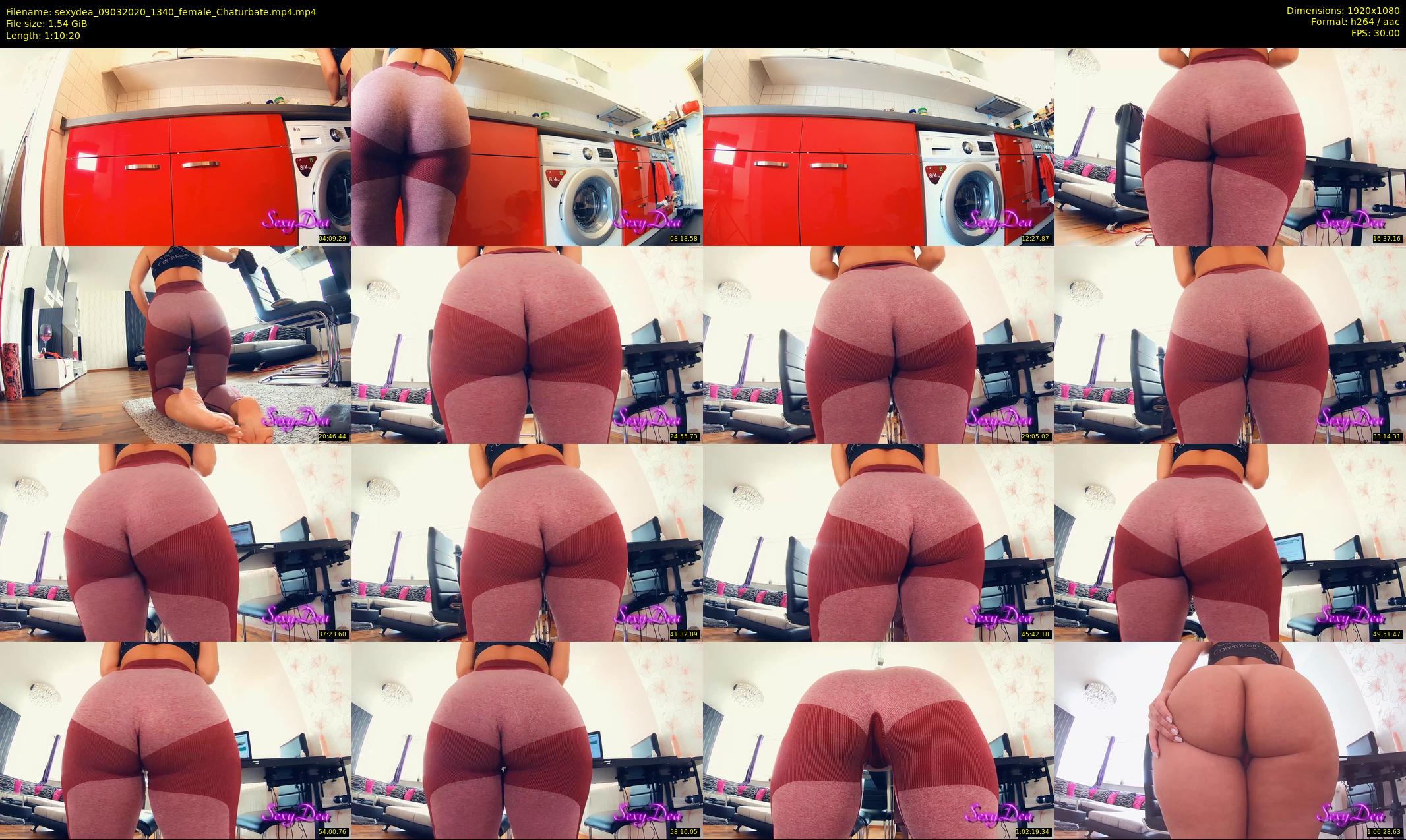 sexydea — 71 minute Chaturbate female cam show recording, 1080p, Mar 9, 2020
