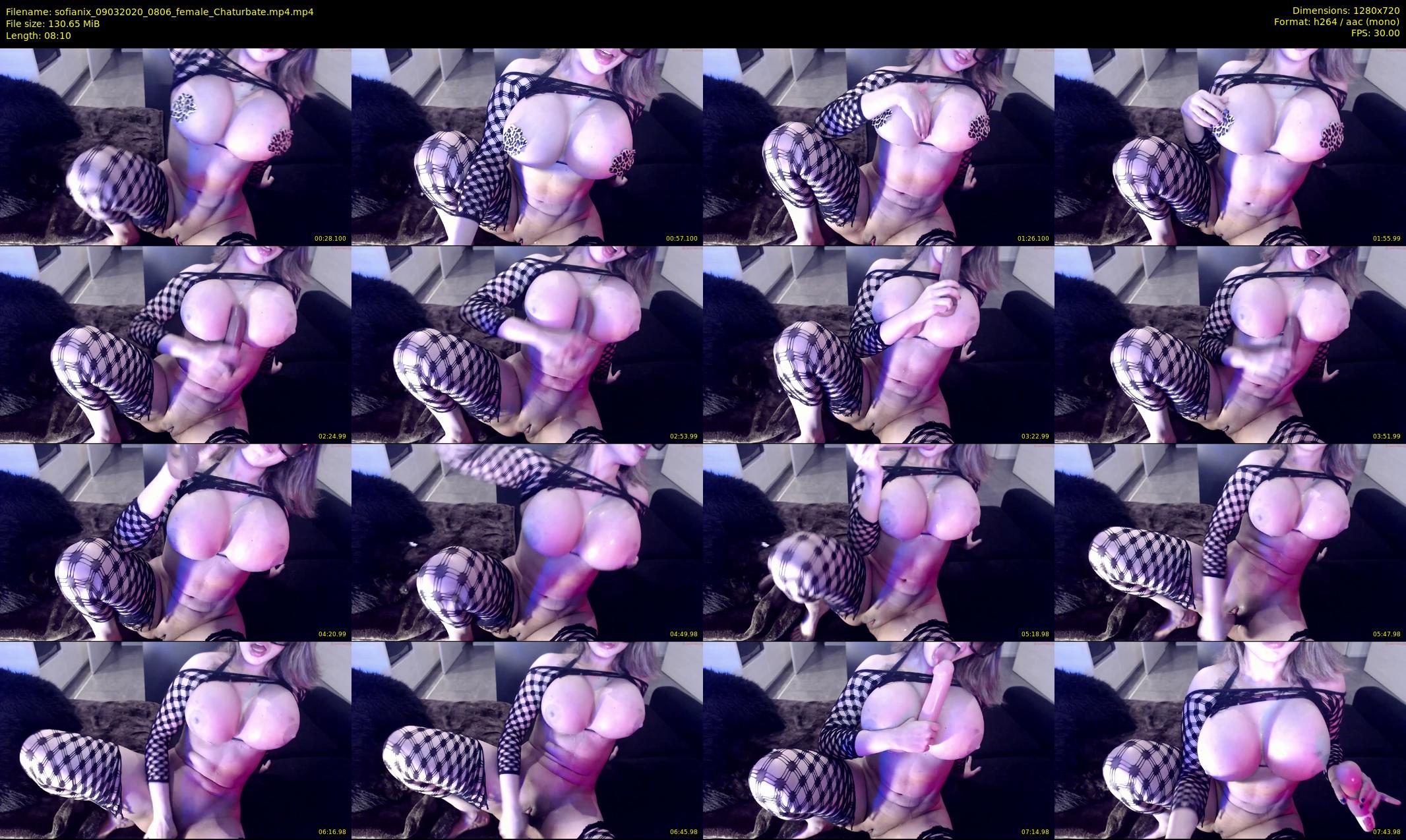 sofianix — 9 minute Chaturbate female cam show recording, 720p, Mar 9, 2020