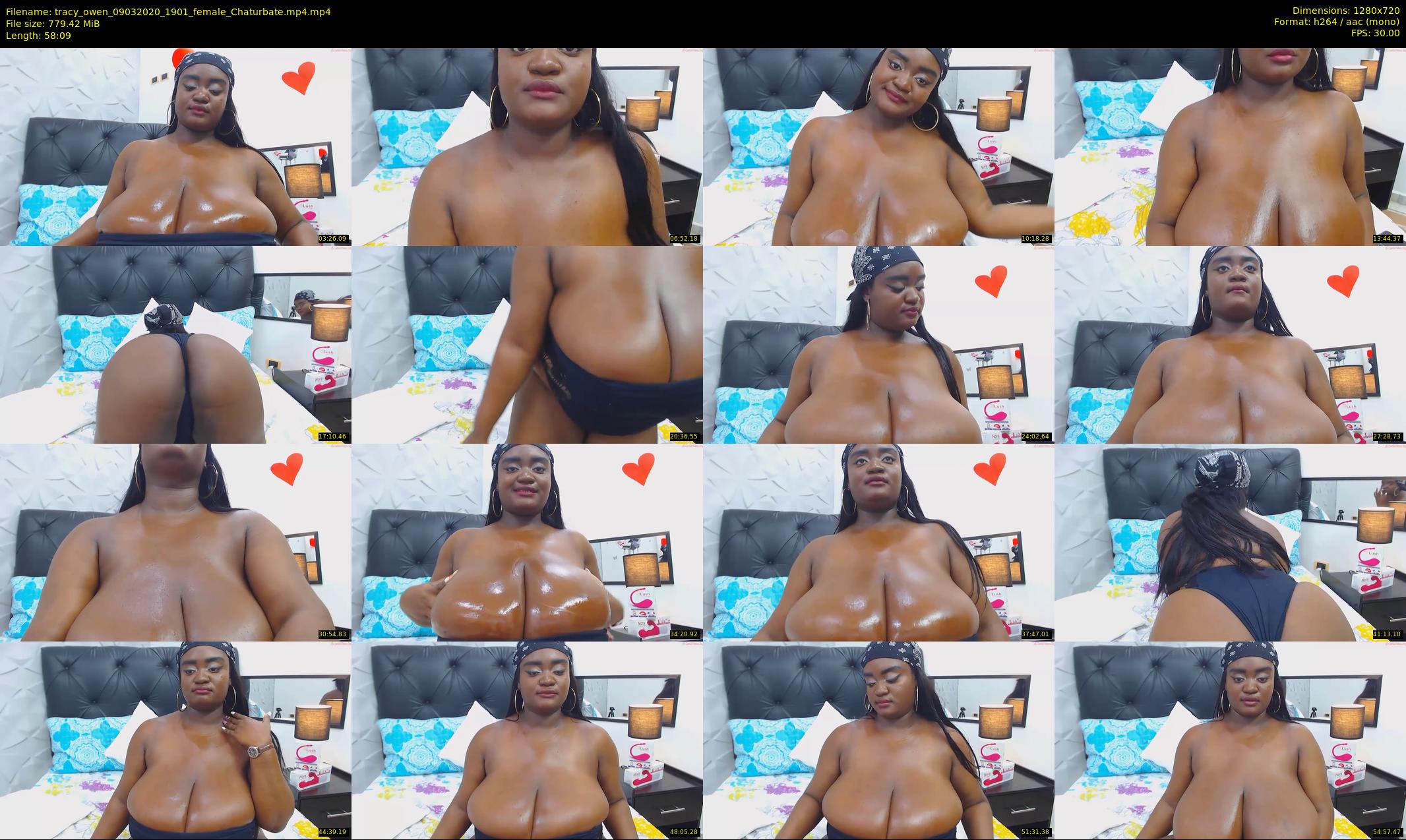 tracy_owen — 59 minute Chaturbate female cam show recording, 720p, Mar 9, 2020