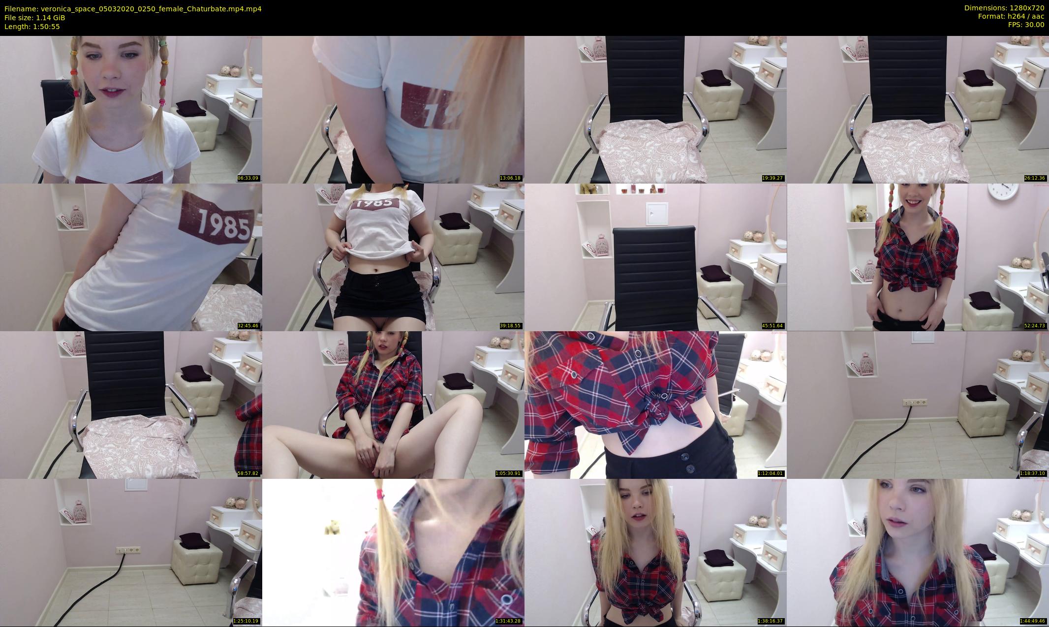 veronica_space — 111 minute Chaturbate female cam show recording, 720p, Mar 5, 2020
