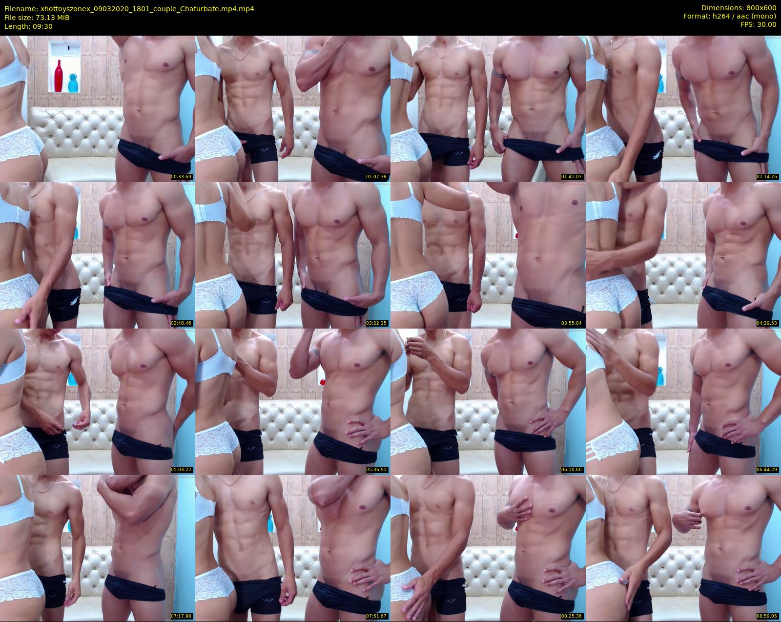 xhottoyszonex — 10 minute Chaturbate couple cam show recording, 480p, Mar 9, 2020