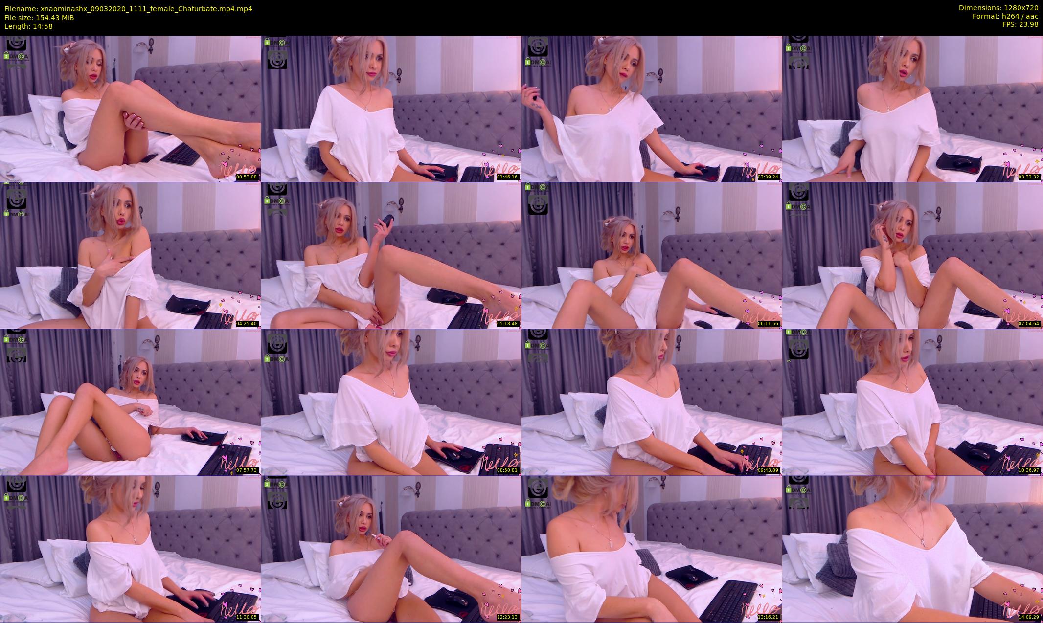 xnaominashx — 15 minute Chaturbate female cam show recording, 720p, Mar 9, 2020