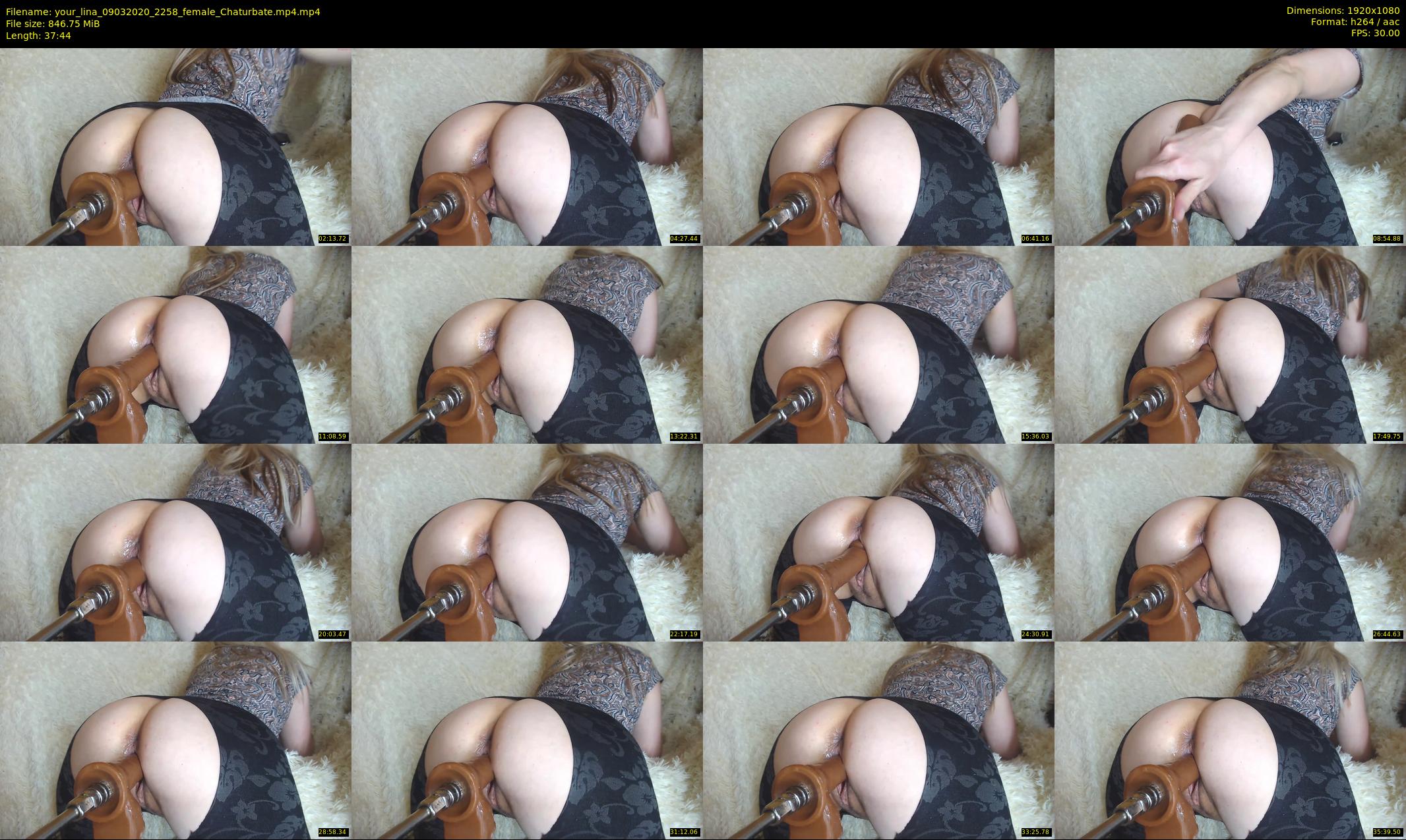 your_lina — 38 minute Chaturbate female cam show recording, 1080p, Mar 9, 2020