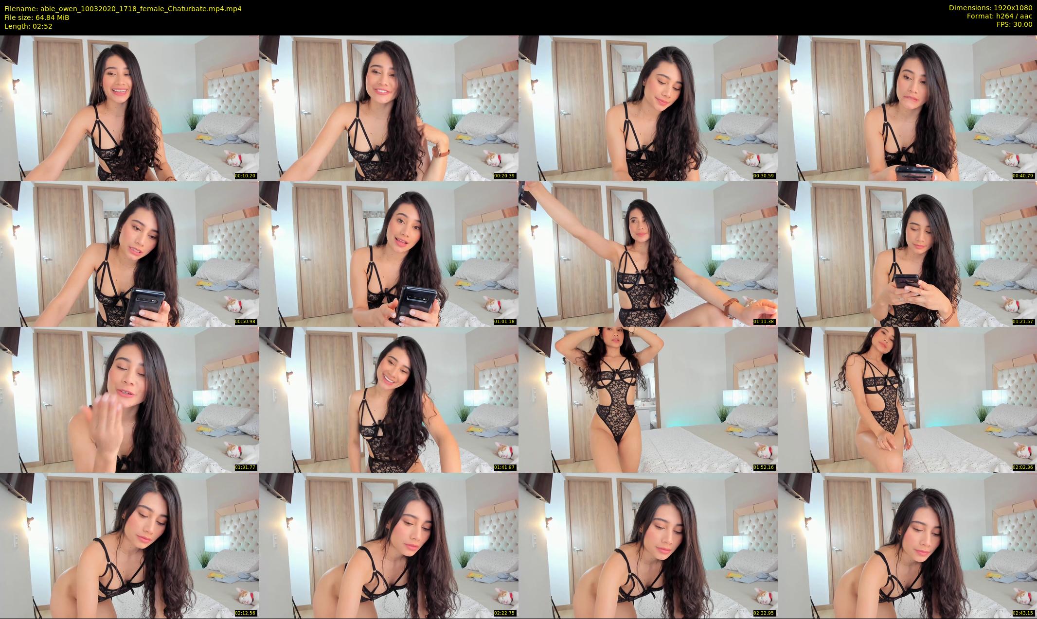 abie_owen — 3 minute Chaturbate female cam show recording, 1080p, Mar 10, 2020