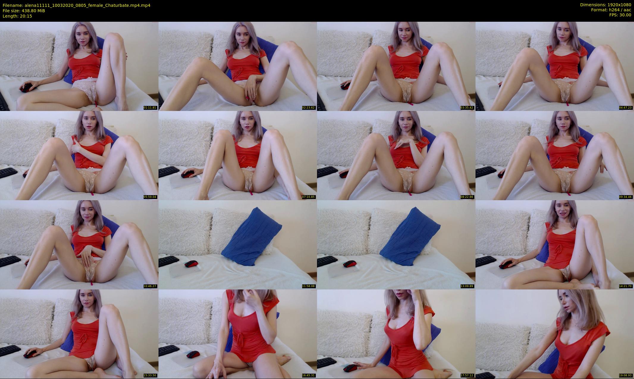 alena11111 — 21 minute Chaturbate female cam show recording, 1080p, Mar 10, 2020