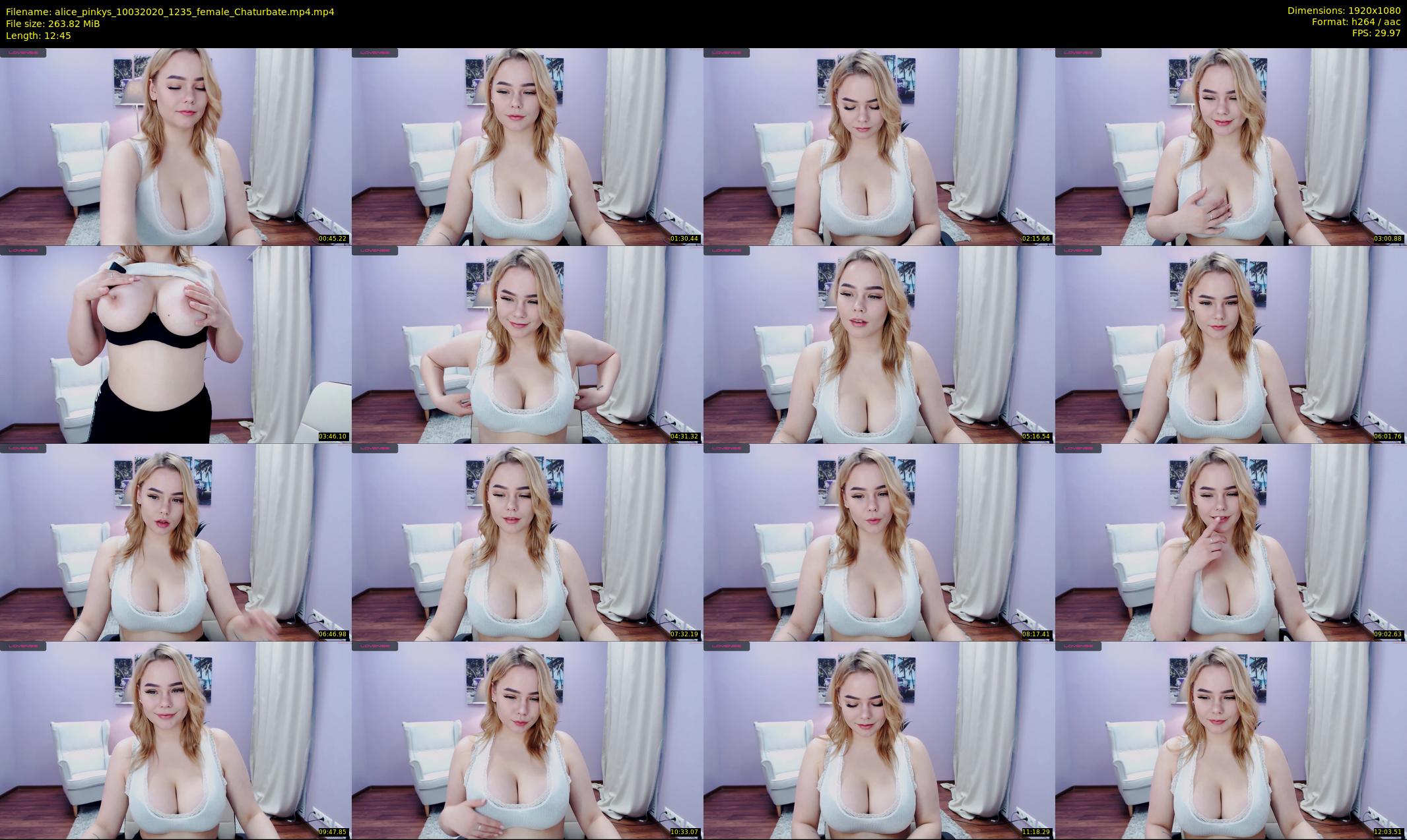 alice_pinkys — 13 minute Chaturbate female cam show recording, 1080p, Mar 10, 2020