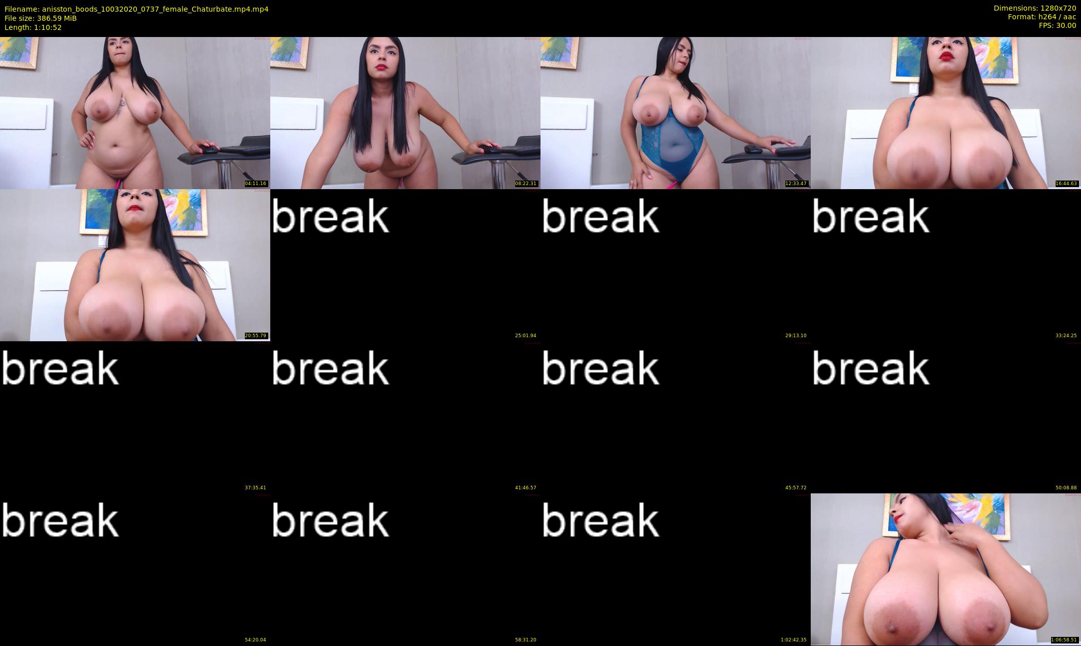 anisston_boods — 71 minute Chaturbate female cam show recording, 720p, Mar 10, 2020