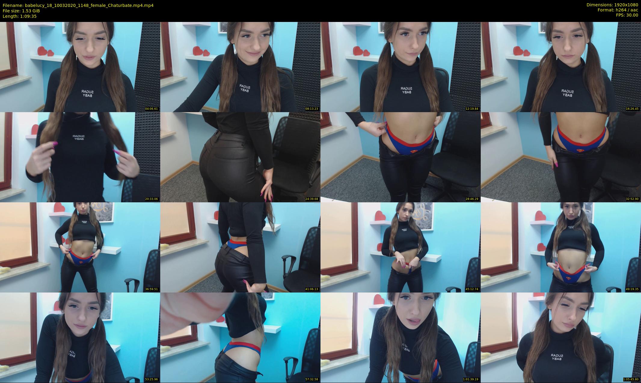 babelucy_18 — 70 minute Chaturbate female cam show recording, 1080p, Mar 10, 2020